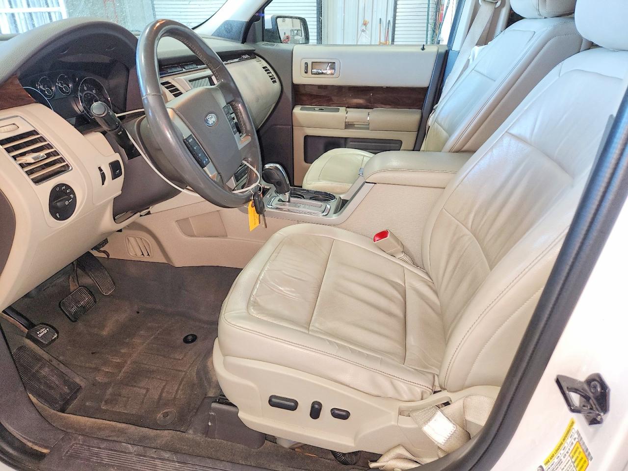 2011 Ford Flex Sel White vin: 2FMGK5CC0BBD30682