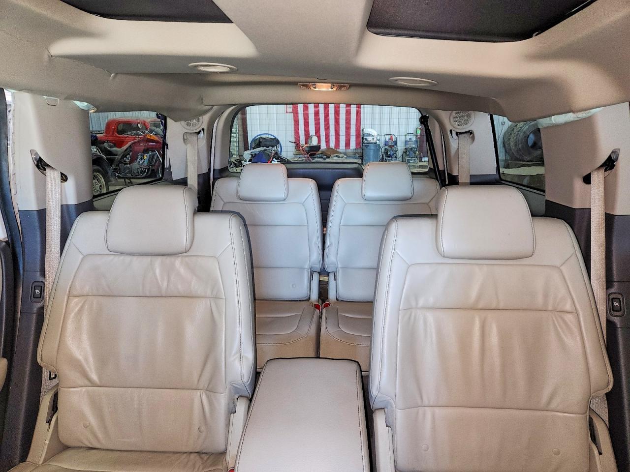 2011 Ford Flex Sel White vin: 2FMGK5CC0BBD30682