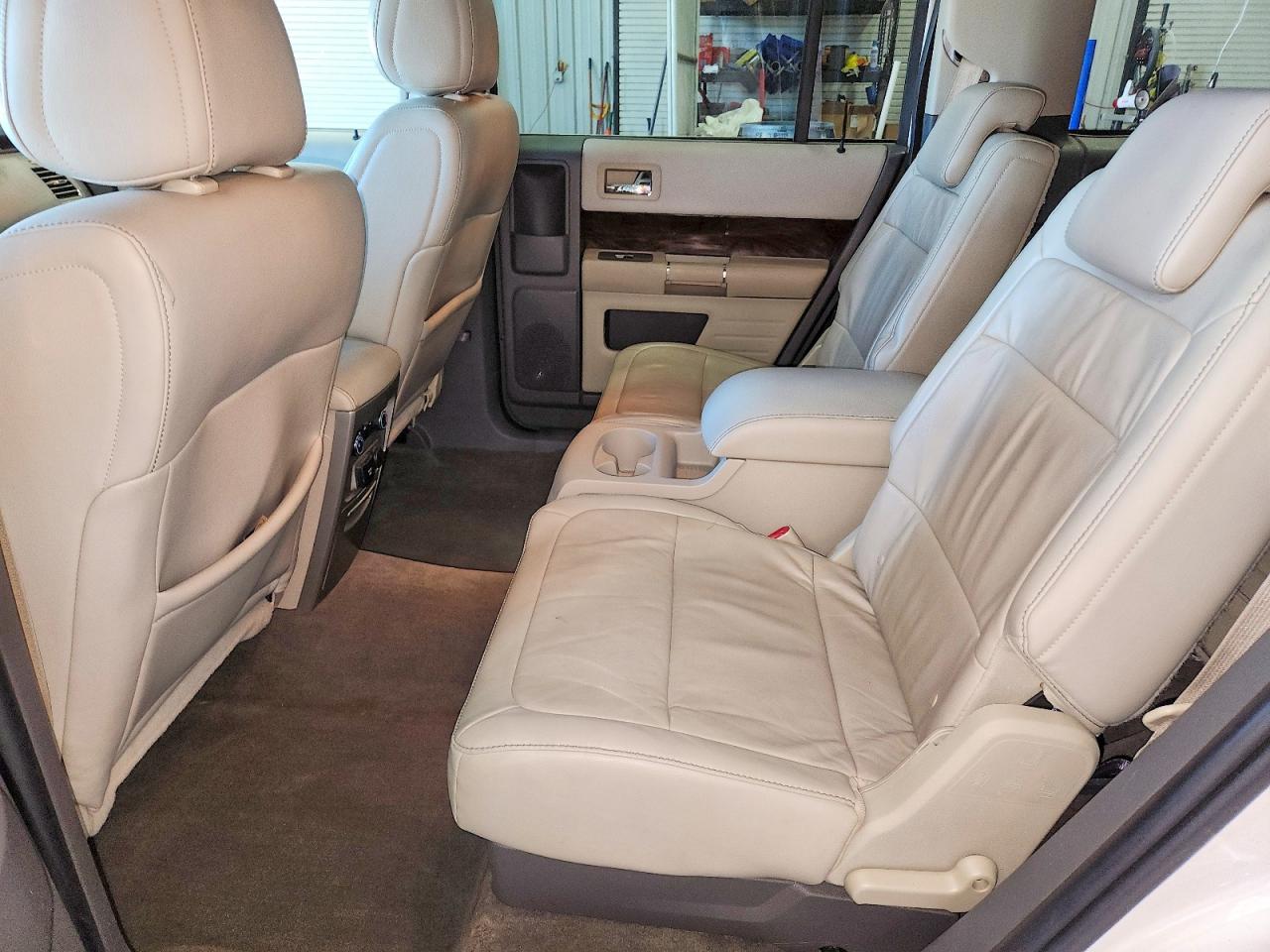2011 Ford Flex Sel White vin: 2FMGK5CC0BBD30682