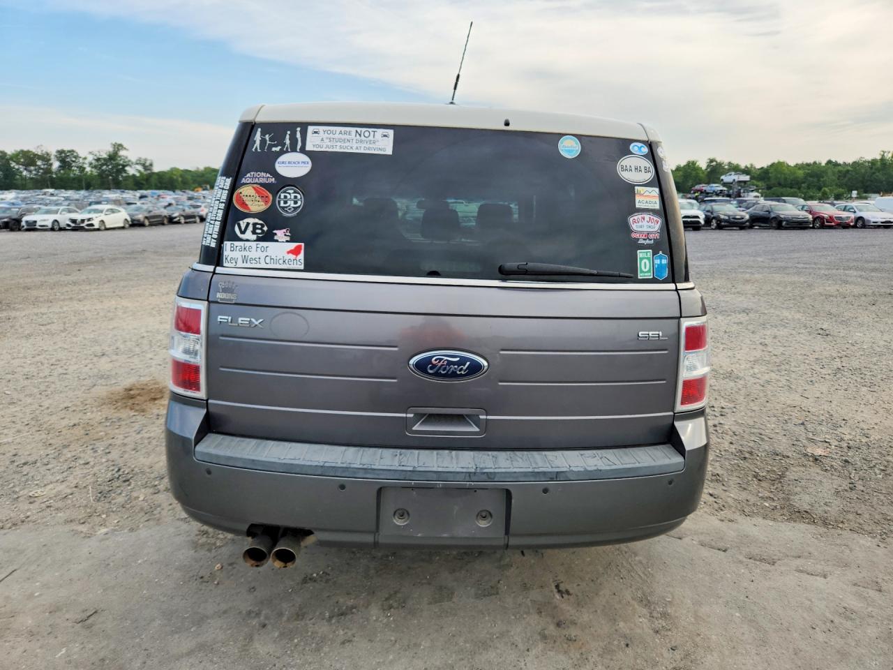 2010 Ford Flex Sel Gray vin: 2FMGK5CC1ABA34312