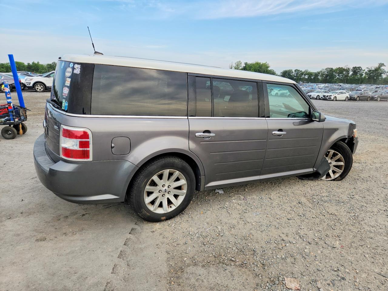 2010 Ford Flex Sel Gray vin: 2FMGK5CC1ABA34312