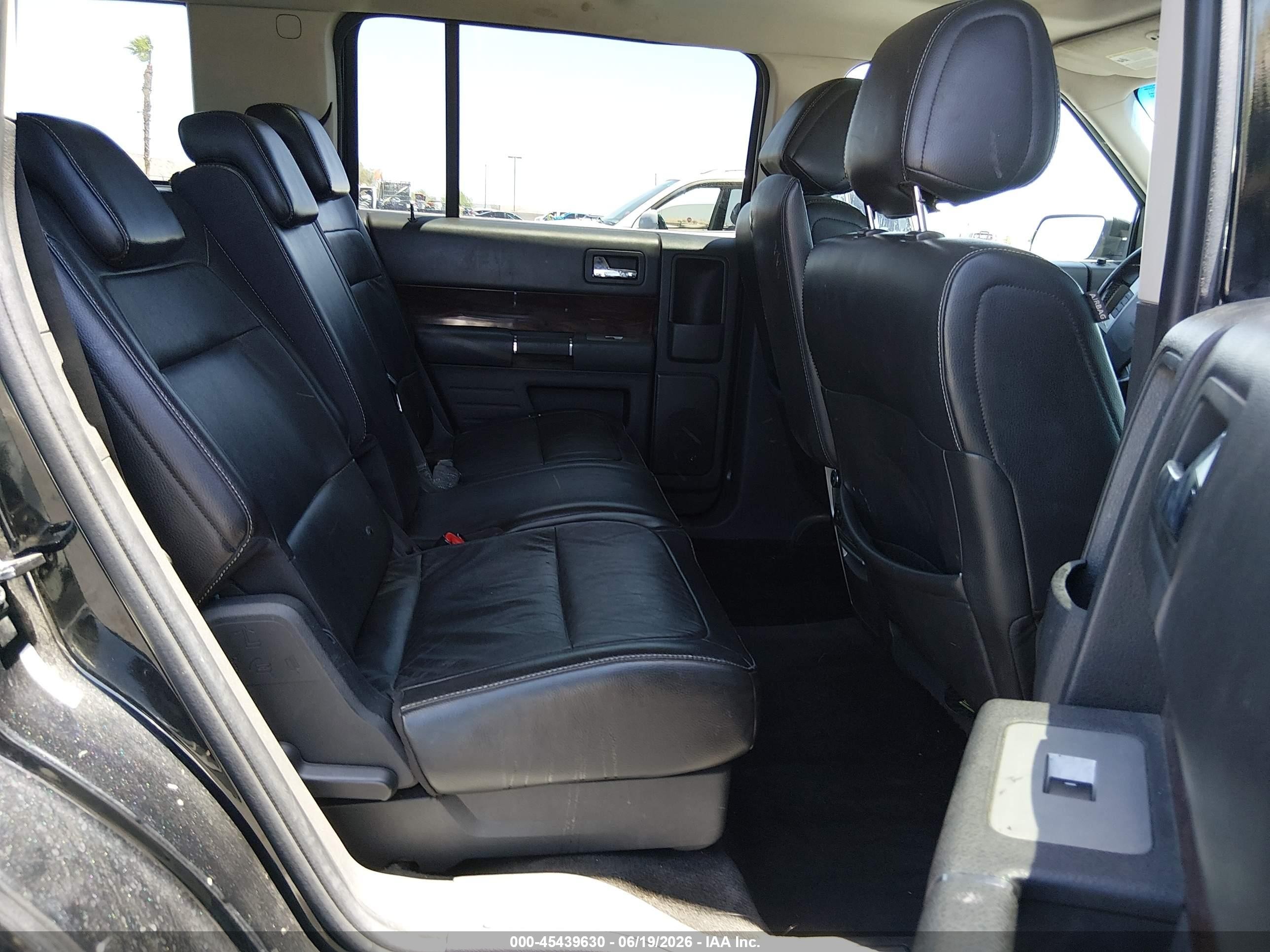 2011 Ford Flex Sel Black vin: 2FMGK5CC1BBD15477