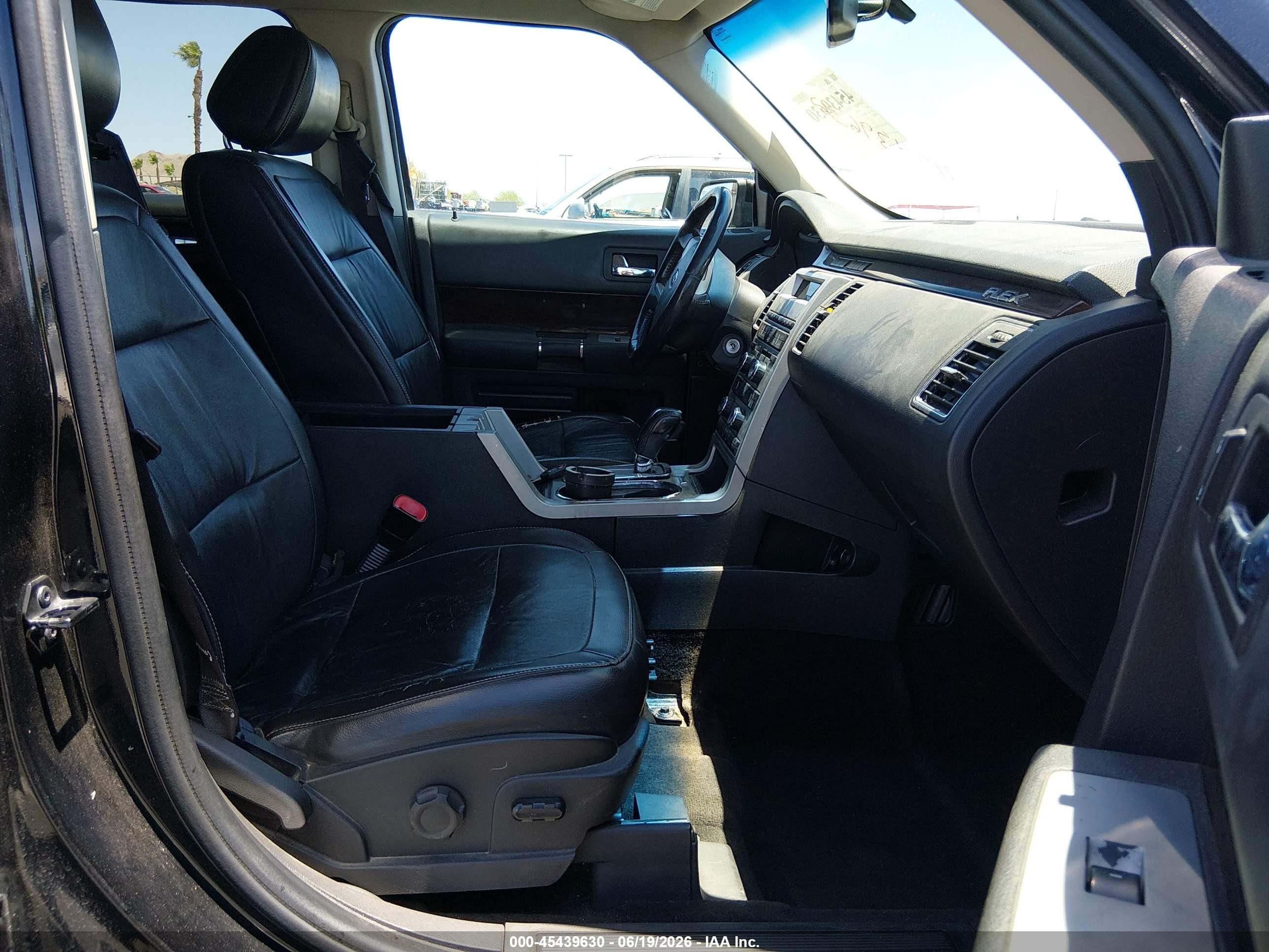 2011 Ford Flex Sel Black vin: 2FMGK5CC1BBD15477