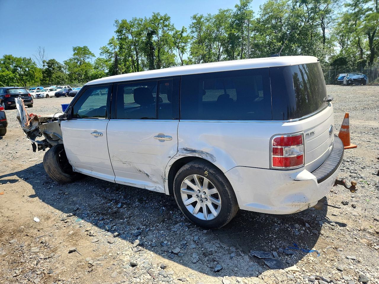 2011 Ford Flex Sel White vin: 2FMGK5CC1BBD16256