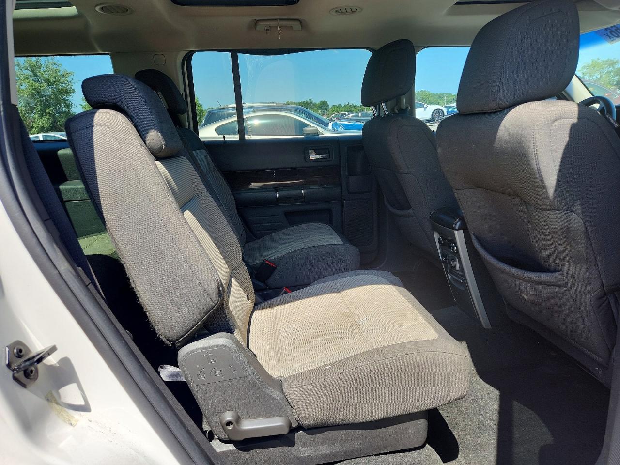 2011 Ford Flex Sel White vin: 2FMGK5CC1BBD16256