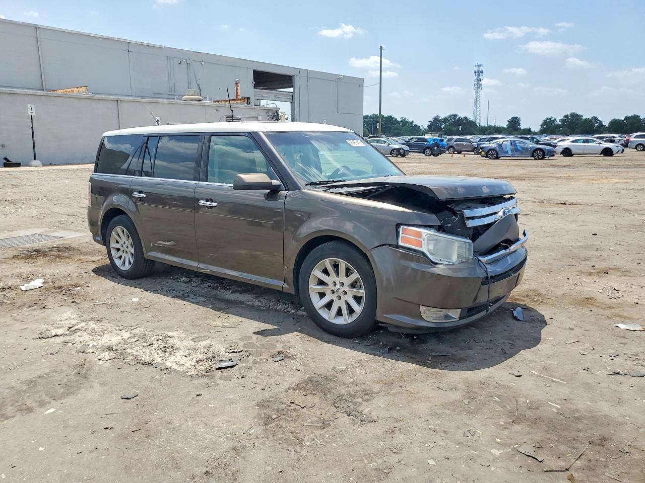 2011 Ford Flex Sel Gray vin: 2FMGK5CC1BBD17911