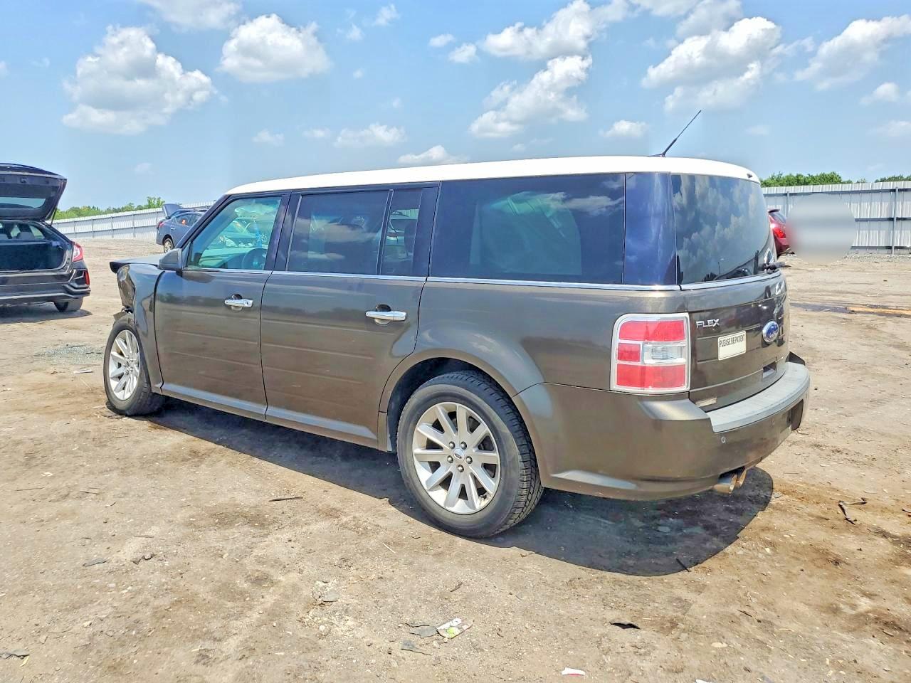 2011 Ford Flex Sel Gray vin: 2FMGK5CC1BBD17911