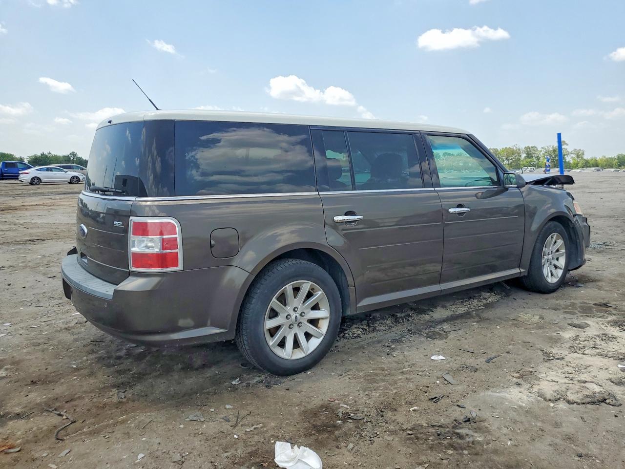 2011 Ford Flex Sel Gray vin: 2FMGK5CC1BBD17911