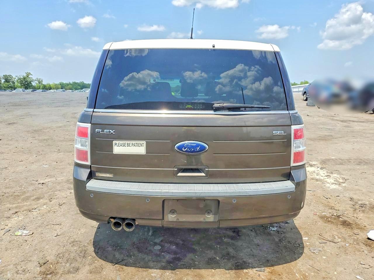 2011 Ford Flex Sel Gray vin: 2FMGK5CC1BBD17911