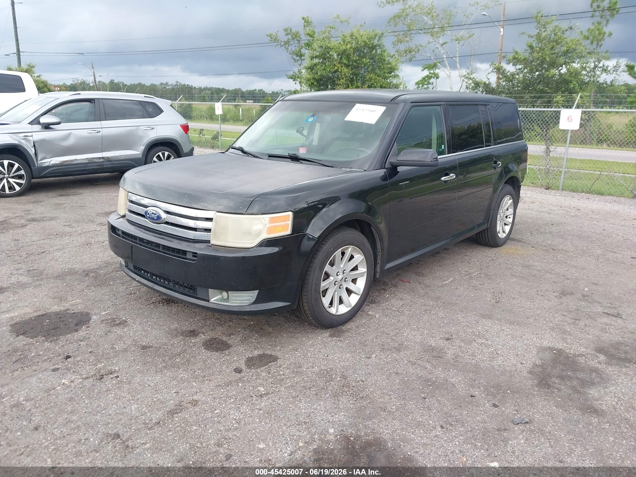 2011 Ford Flex Sel Black vin: 2FMGK5CC1BBD25720