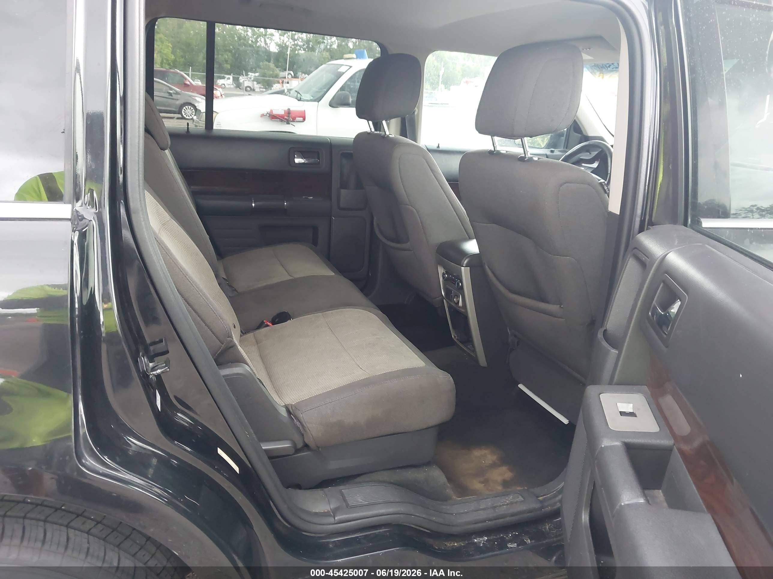 2011 Ford Flex Sel Black vin: 2FMGK5CC1BBD25720