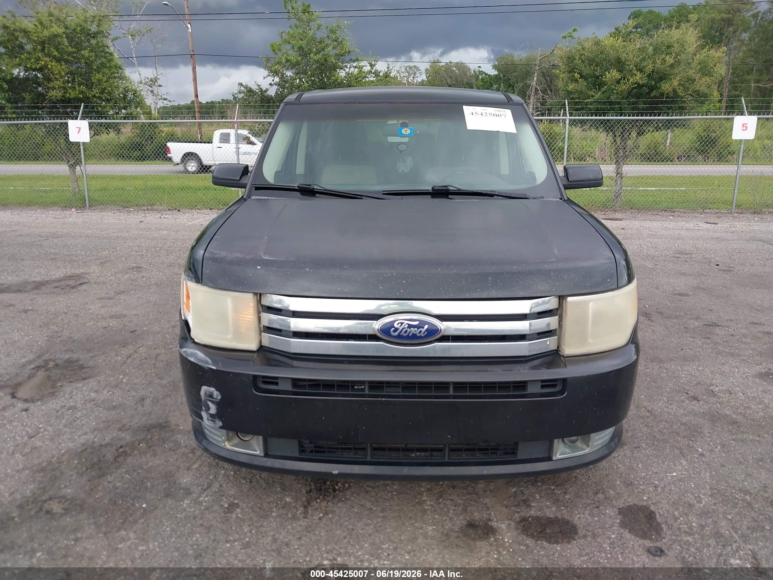 2011 Ford Flex Sel Black vin: 2FMGK5CC1BBD25720