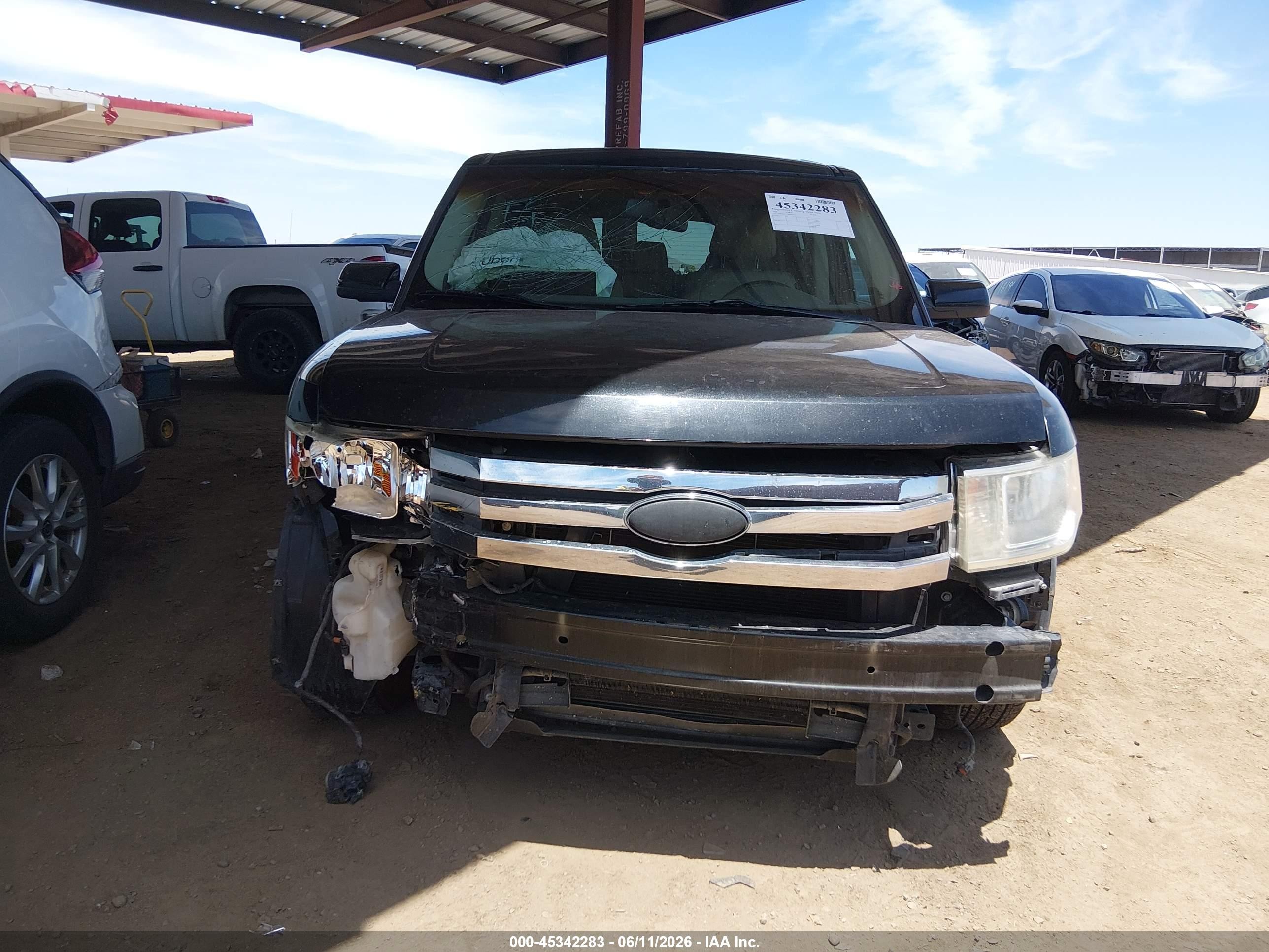 2011 Ford Flex Sel Black vin: 2FMGK5CC1BBD29766