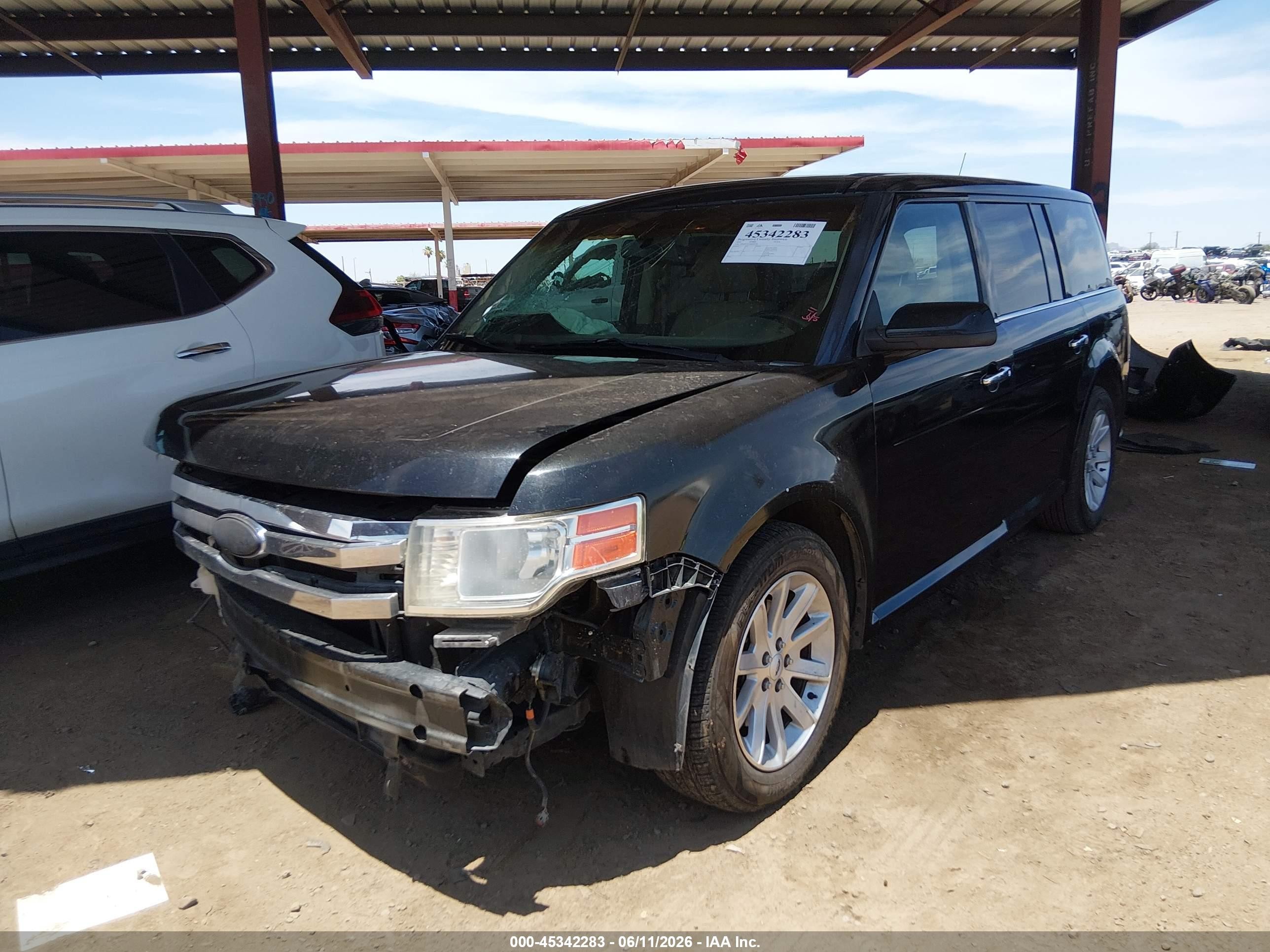 2011 Ford Flex Sel Black vin: 2FMGK5CC1BBD29766