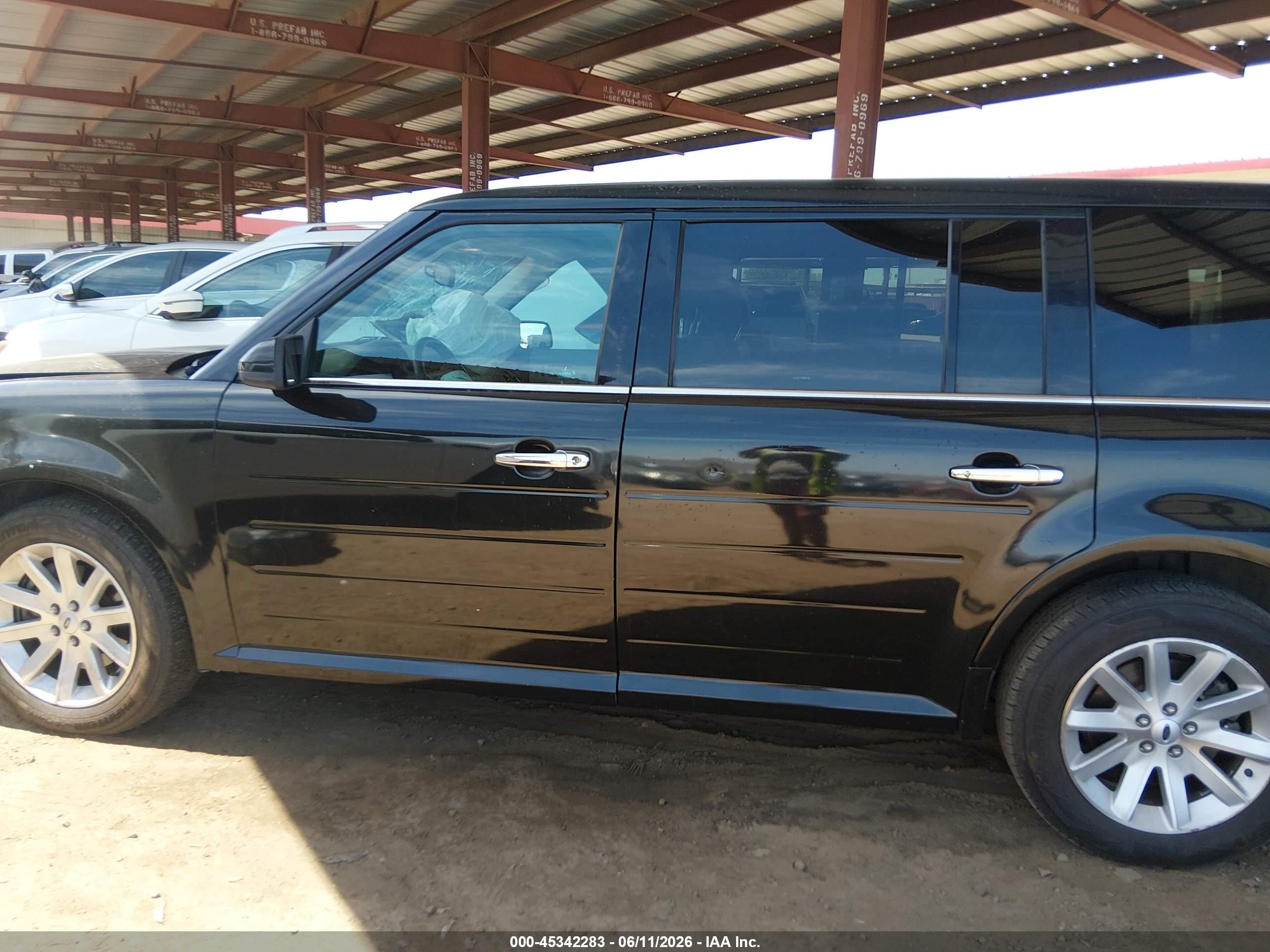 2011 Ford Flex Sel Black vin: 2FMGK5CC1BBD29766