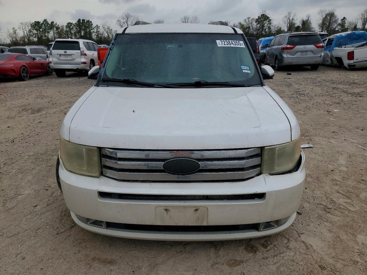 2011 Ford Flex Sel White vin: 2FMGK5CC1BBD31940