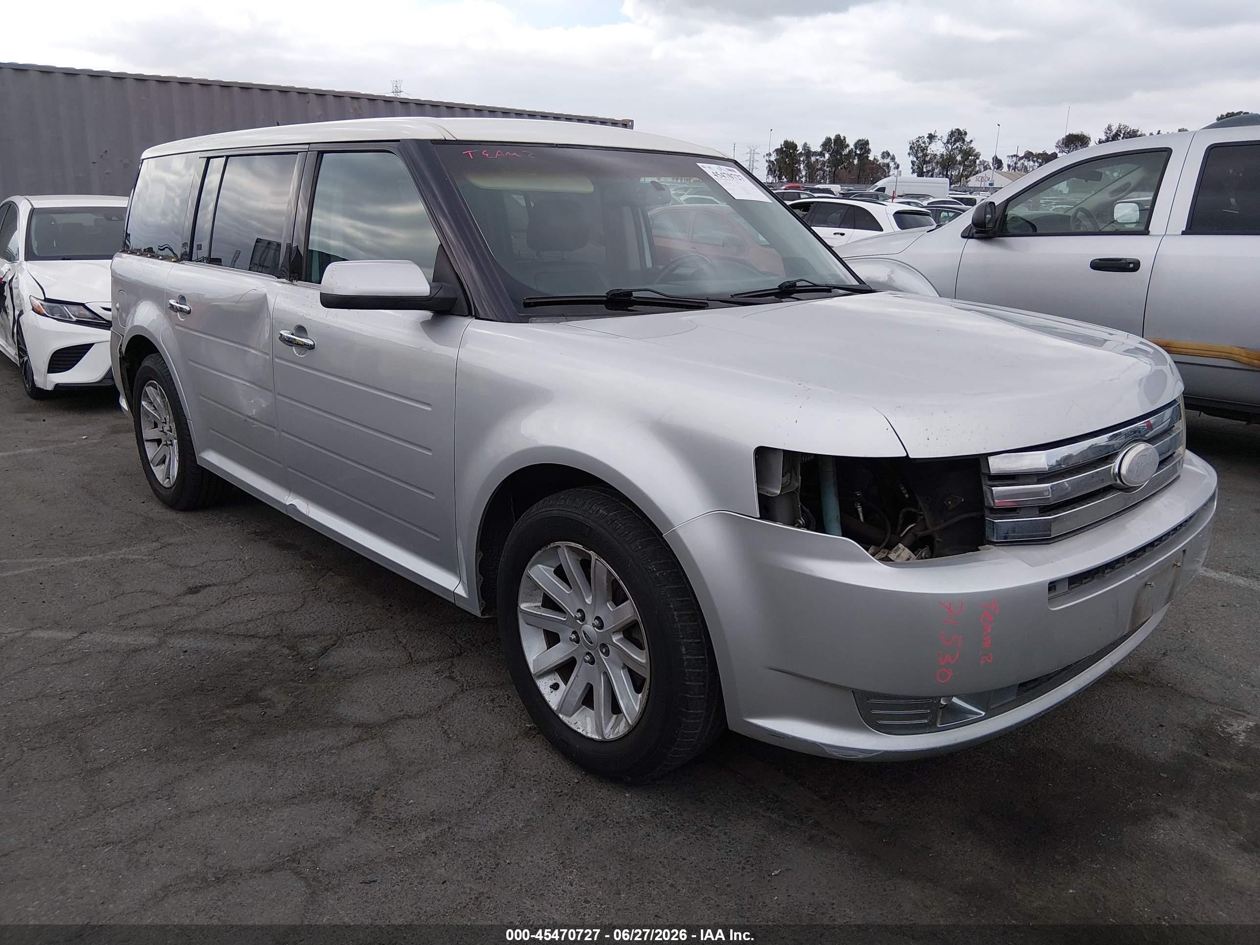 2011 Ford Flex Sel Silver vin: 2FMGK5CC1BBD36359