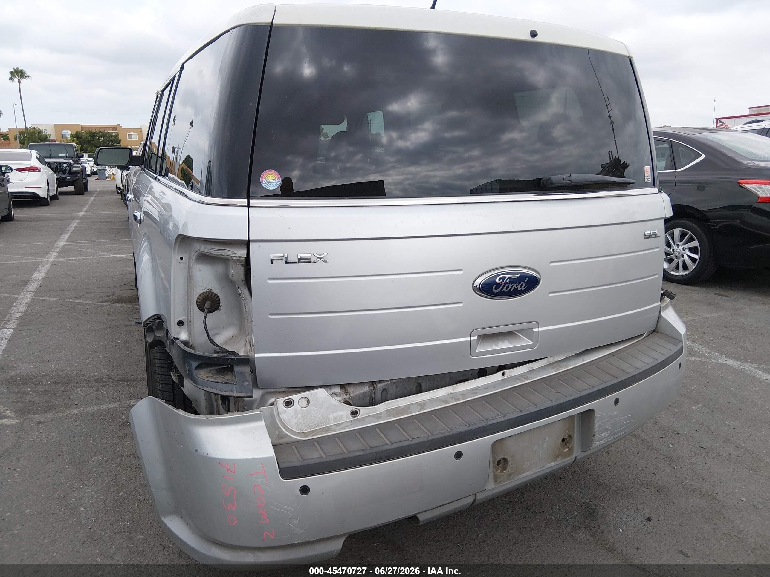 2011 Ford Flex Sel Silver vin: 2FMGK5CC1BBD36359
