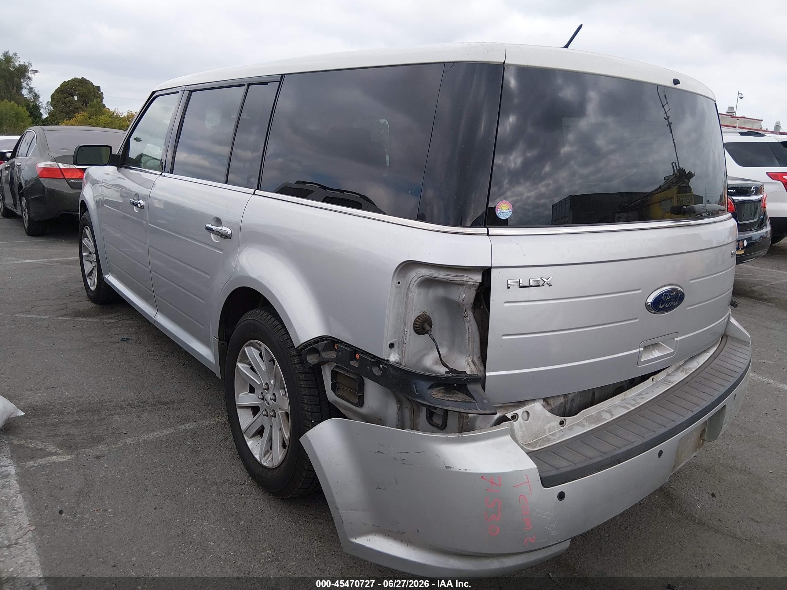 2011 Ford Flex Sel Silver vin: 2FMGK5CC1BBD36359