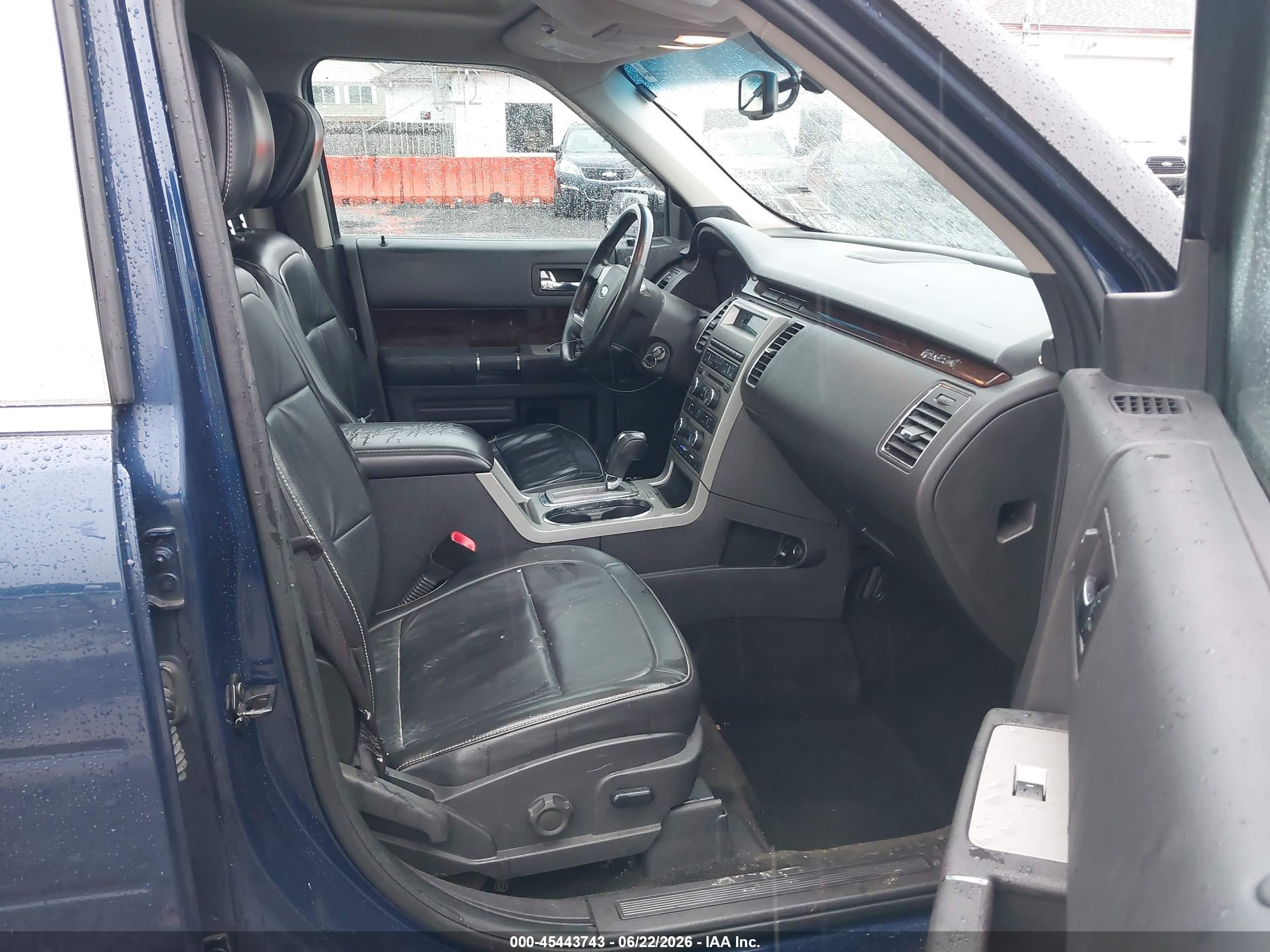 2012 Ford Flex Sel Blue vin: 2FMGK5CC1CBD02259