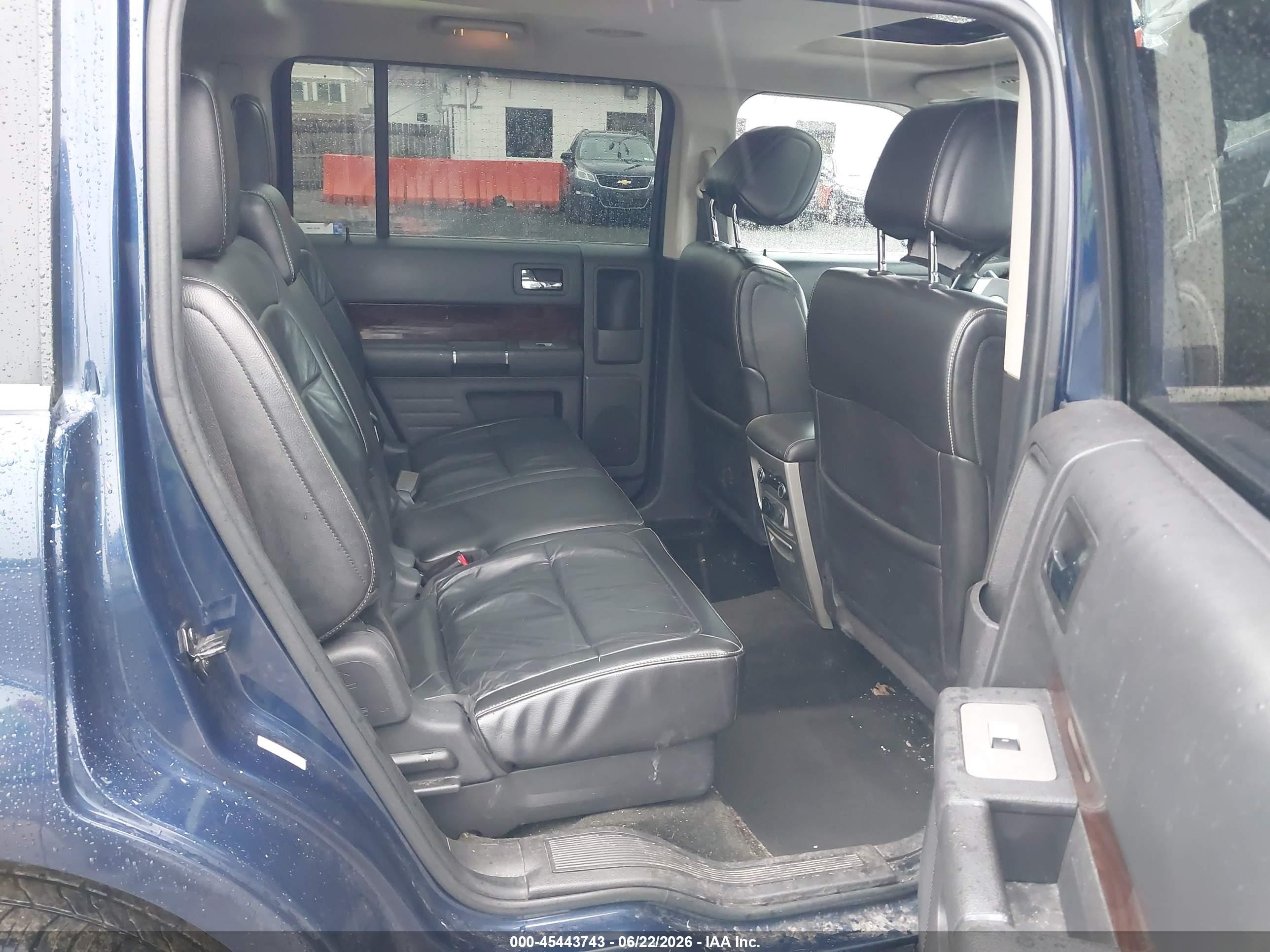 2012 Ford Flex Sel Blue vin: 2FMGK5CC1CBD02259