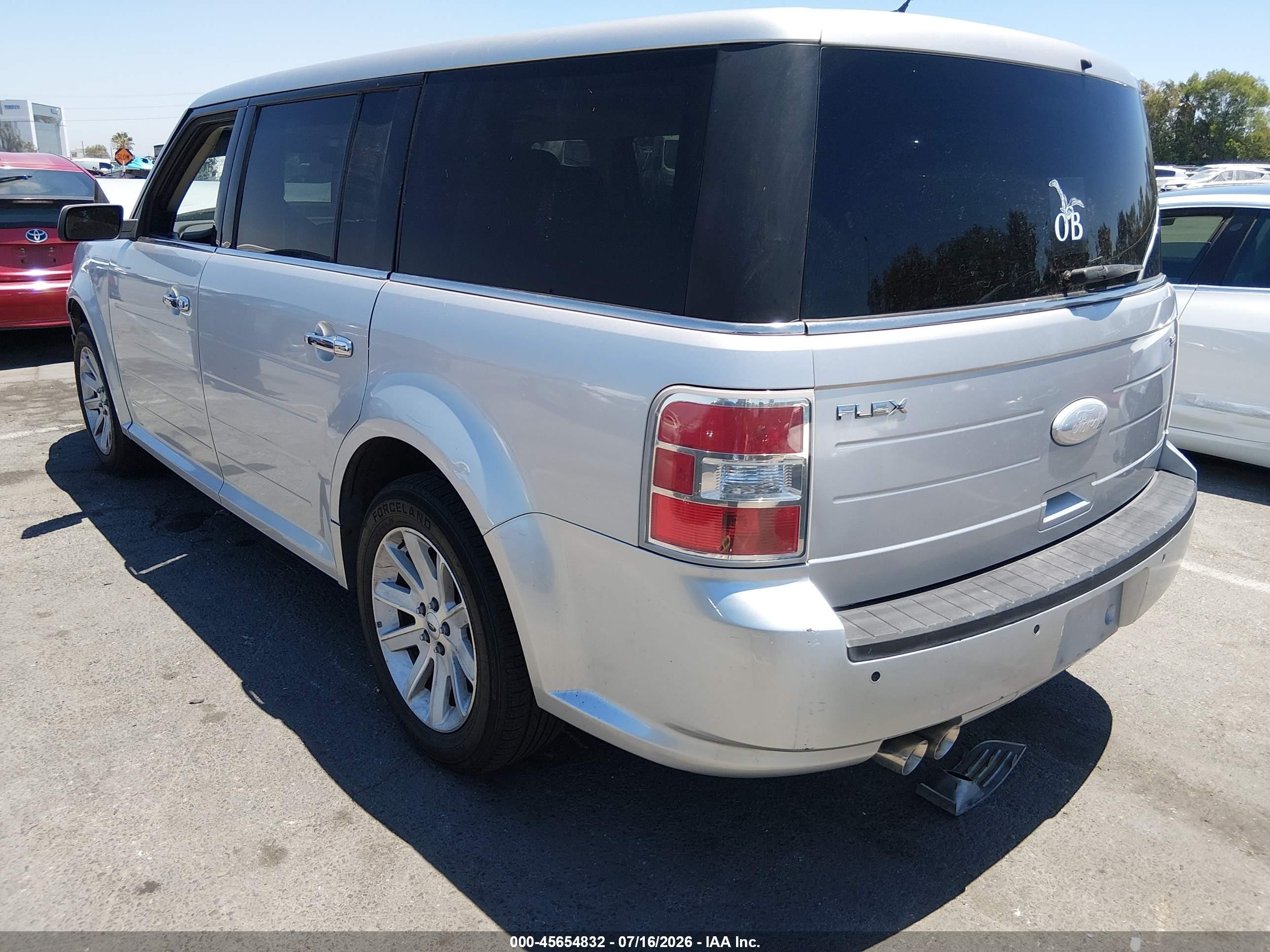 2012 Ford Flex Sel Silver vin: 2FMGK5CC1CBD02536