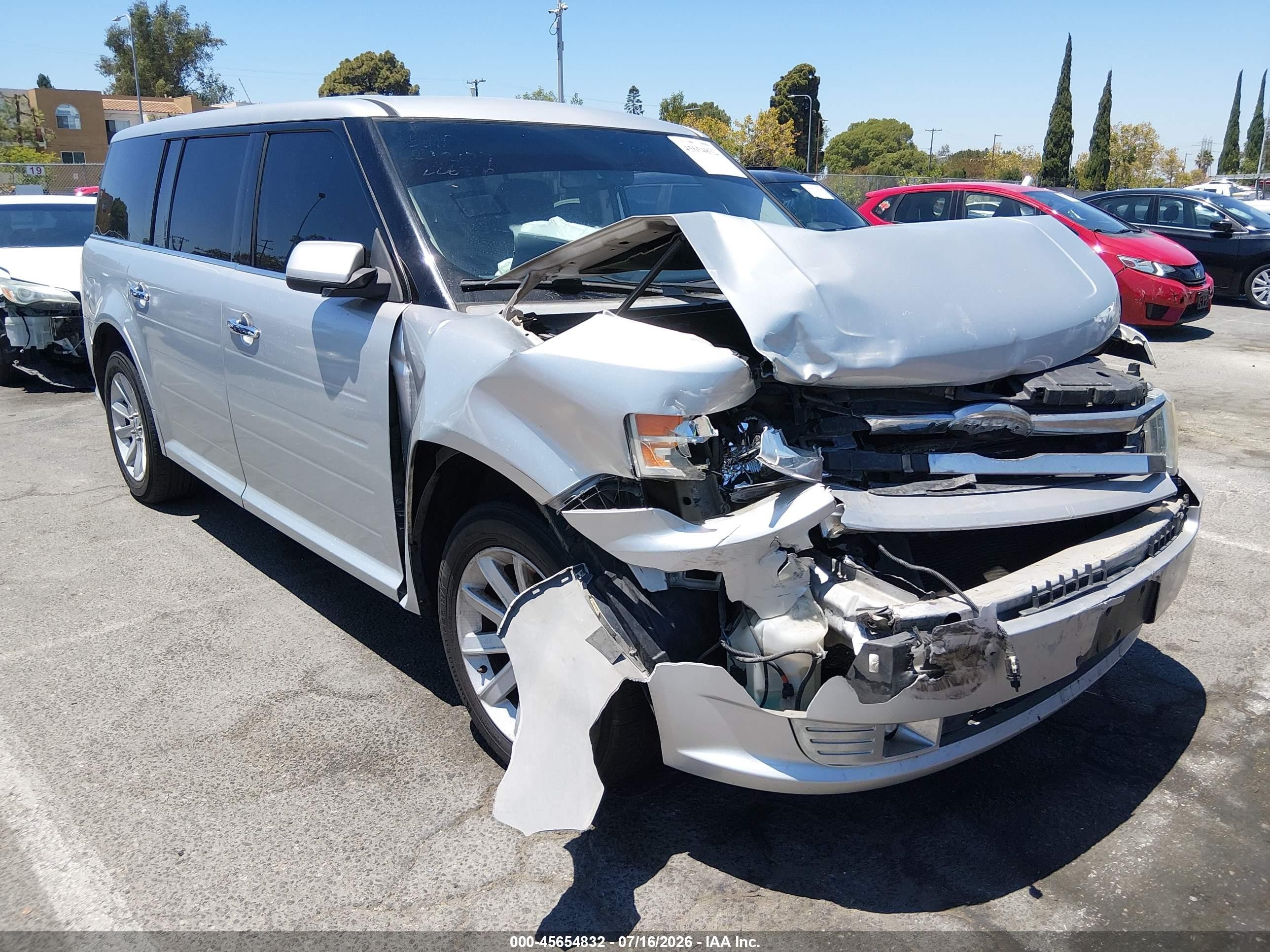 2012 Ford Flex Sel Silver vin: 2FMGK5CC1CBD02536