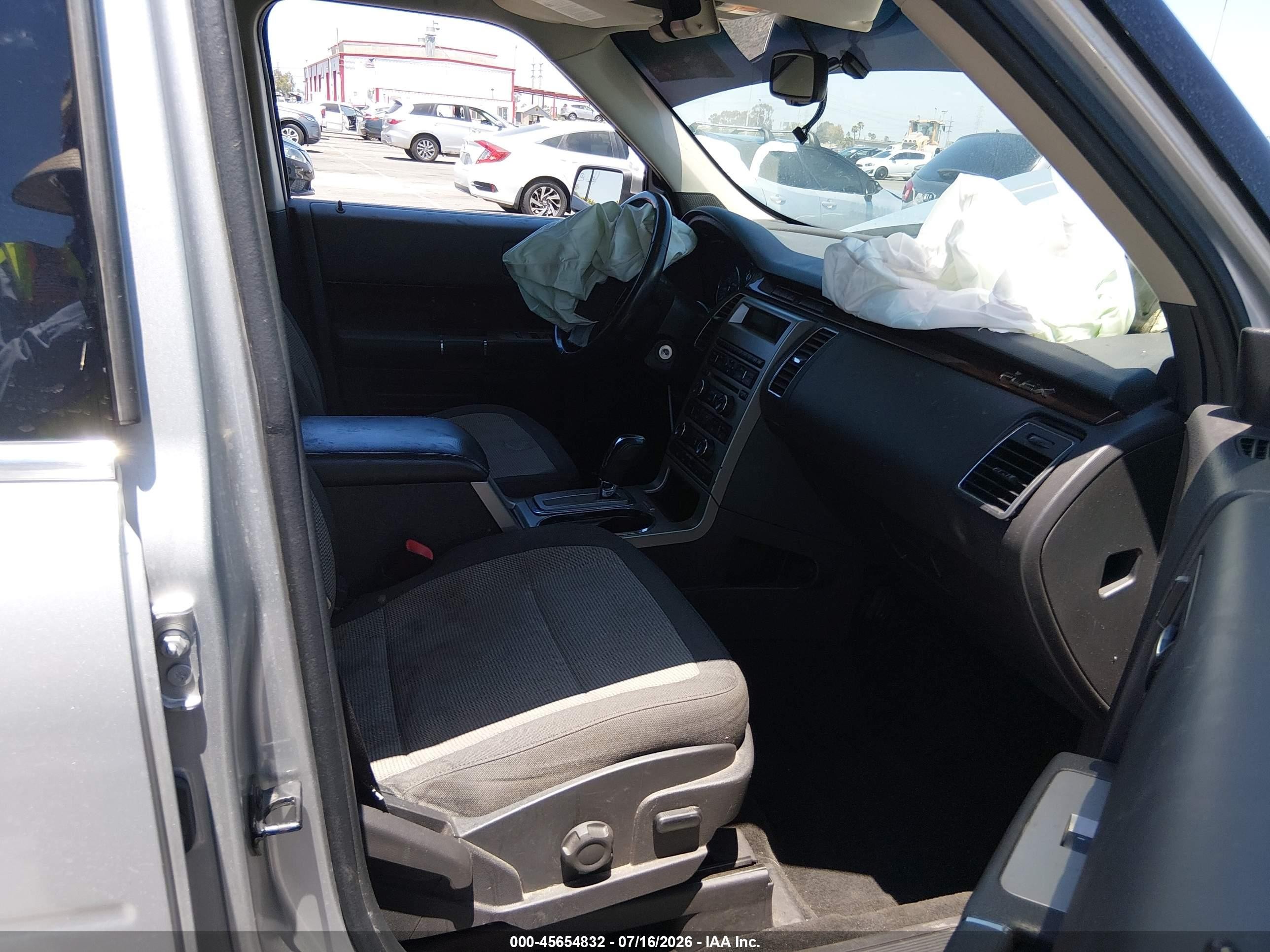 2012 Ford Flex Sel Silver vin: 2FMGK5CC1CBD02536