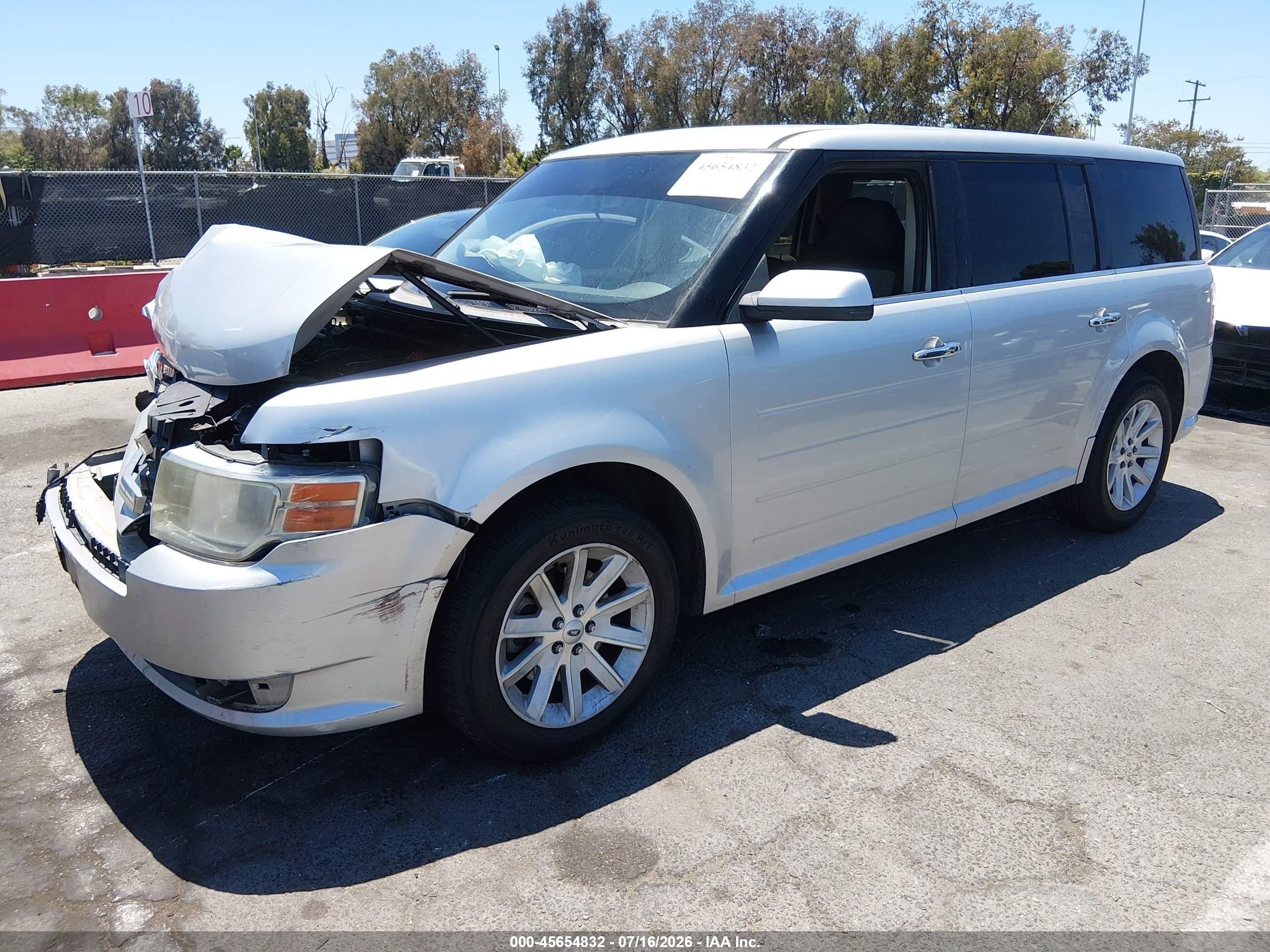 2012 Ford Flex Sel Silver vin: 2FMGK5CC1CBD02536