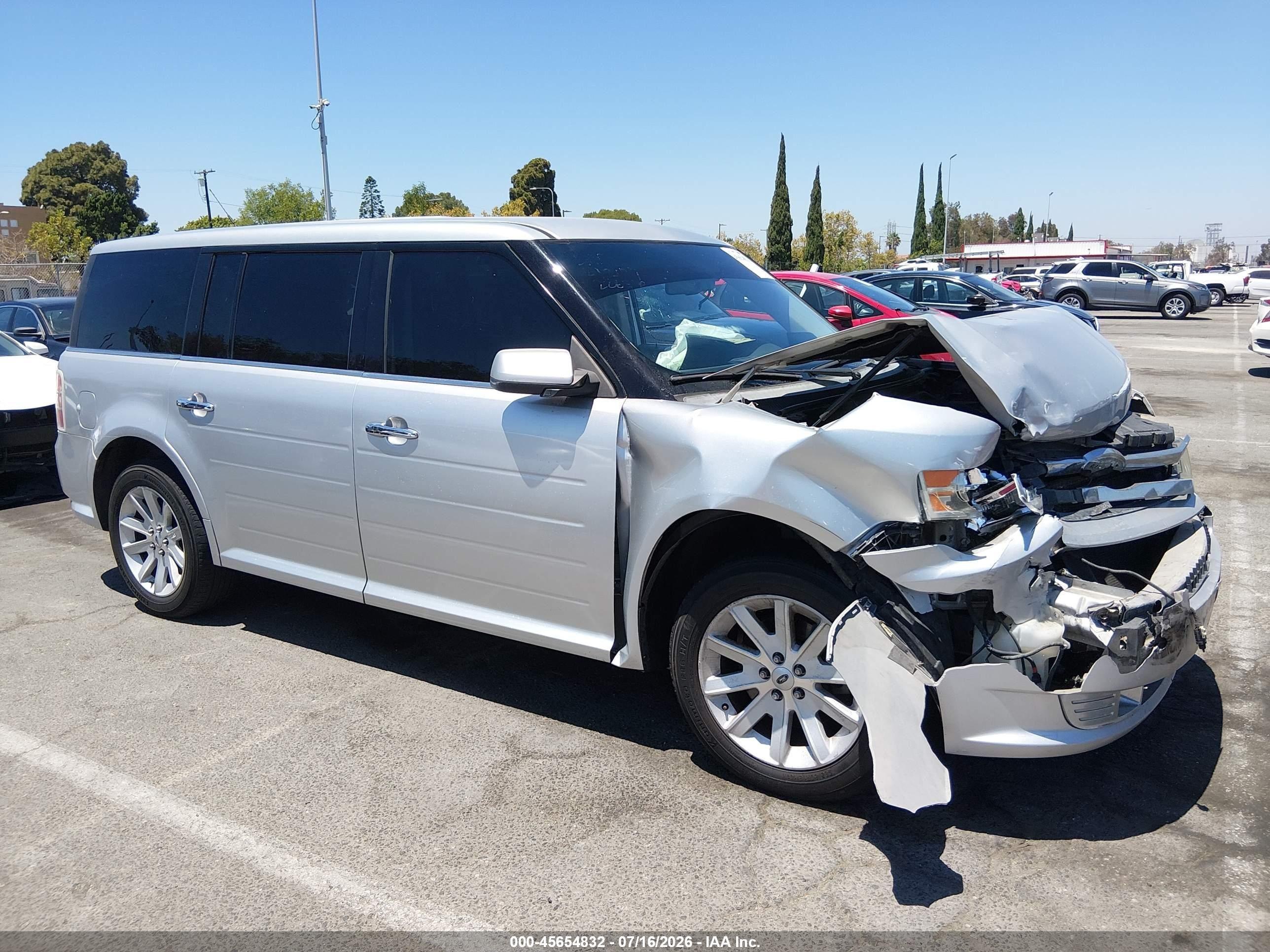 2012 Ford Flex Sel Silver vin: 2FMGK5CC1CBD02536