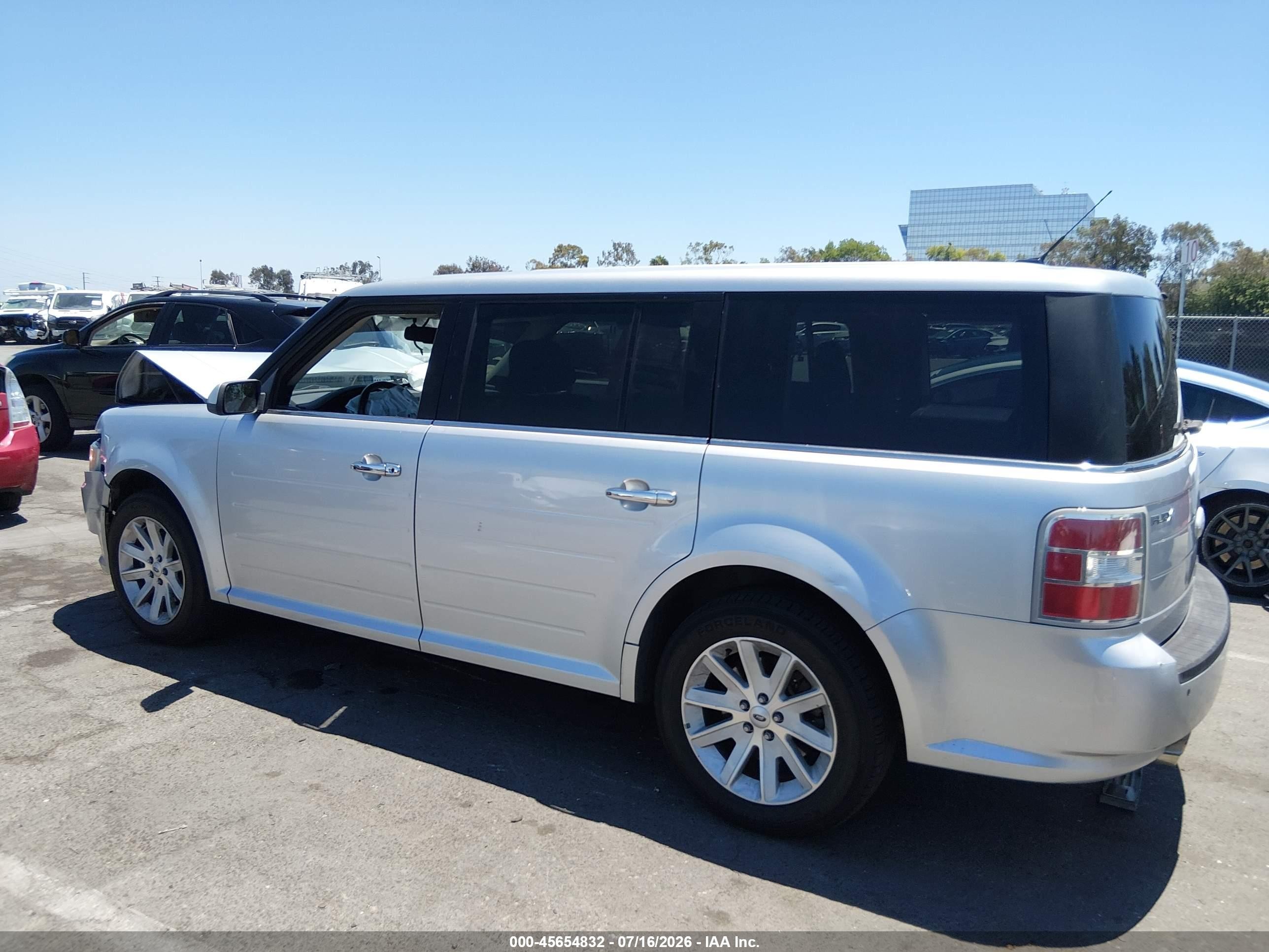 2012 Ford Flex Sel Silver vin: 2FMGK5CC1CBD02536
