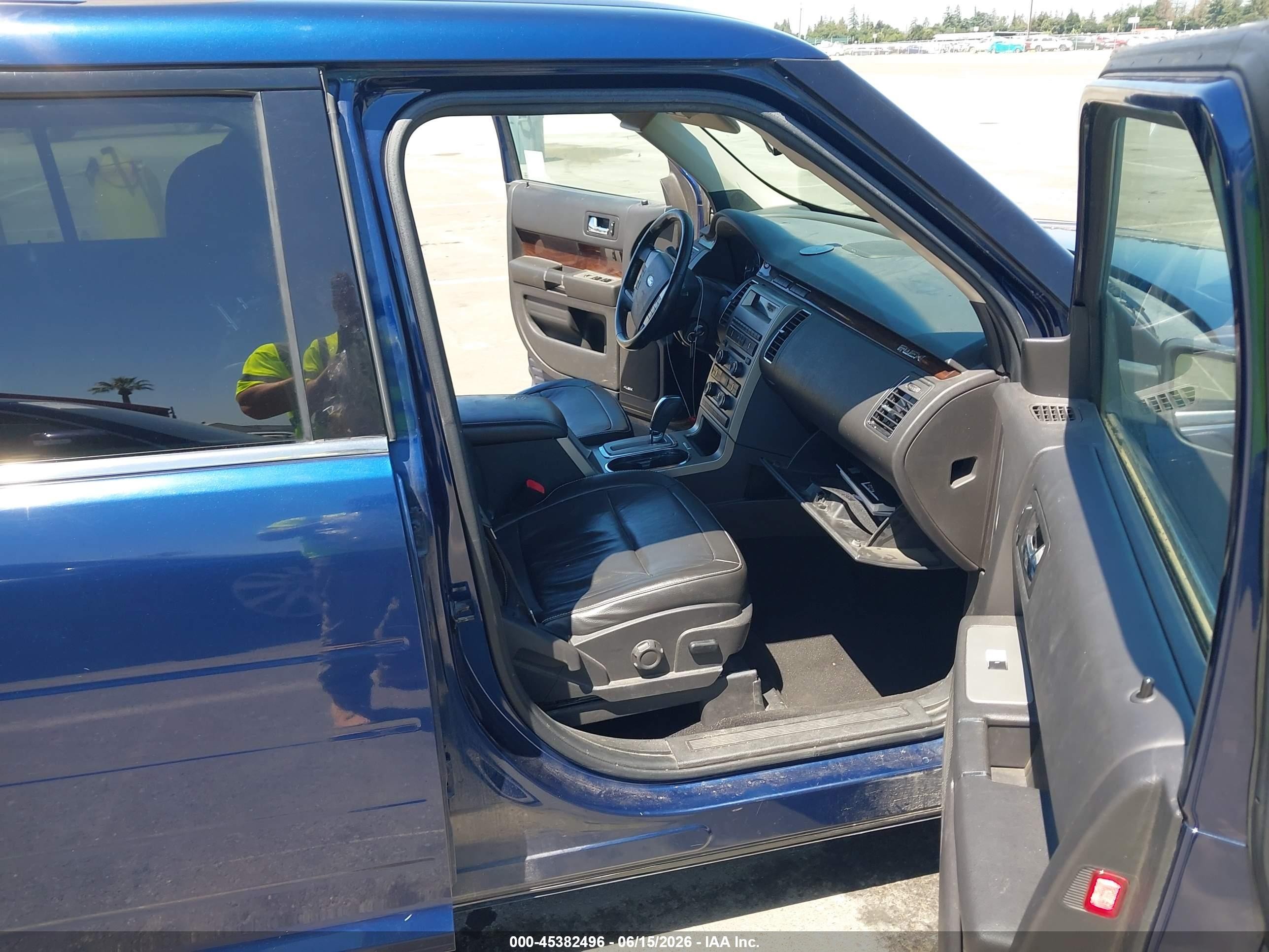 2012 Ford Flex Sel Blue vin: 2FMGK5CC1CBD07316