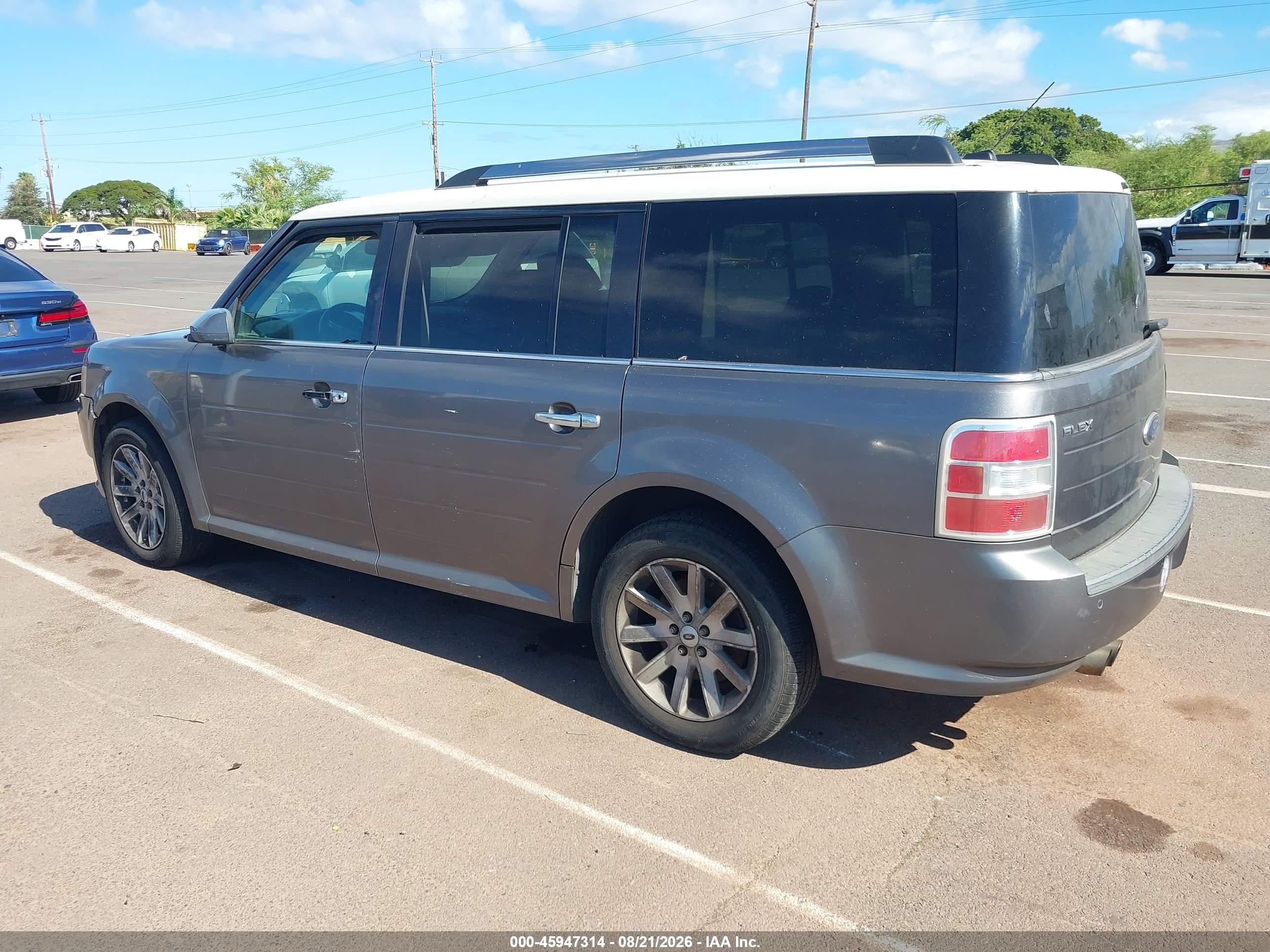 2010 Ford Flex Sel Серый vin: 2FMGK5CC2ABB22138