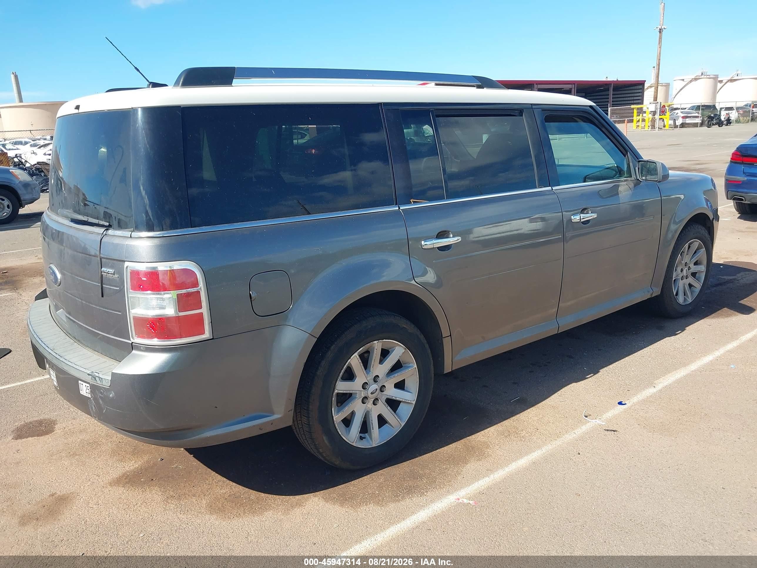 2010 Ford Flex Sel Серый vin: 2FMGK5CC2ABB22138