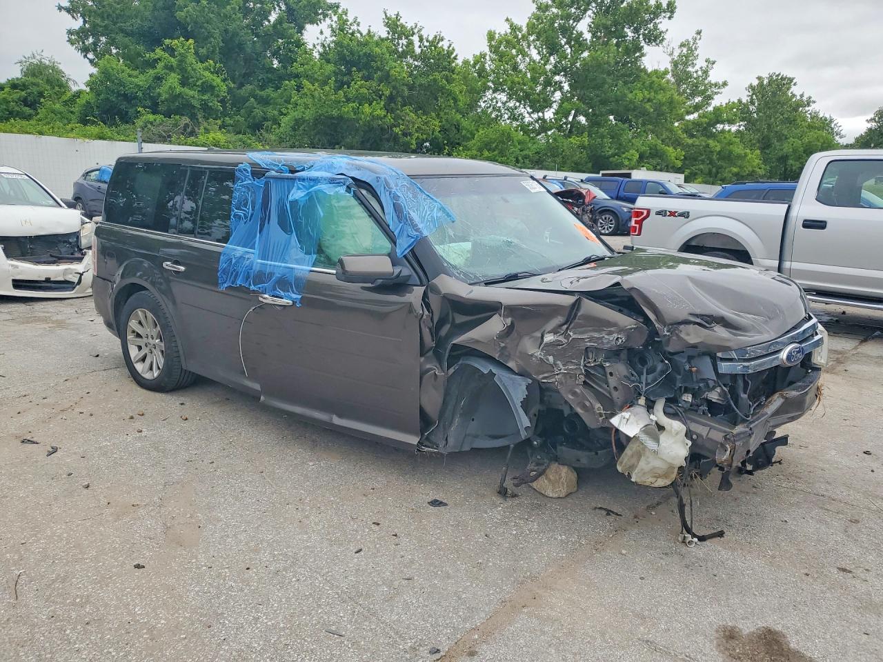 2011 Ford Flex Sel Brown vin: 2FMGK5CC2BBD04522