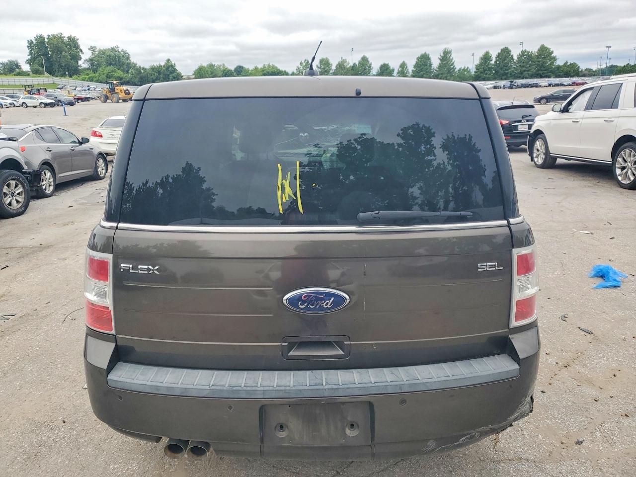 2011 Ford Flex Sel Brown vin: 2FMGK5CC2BBD04522