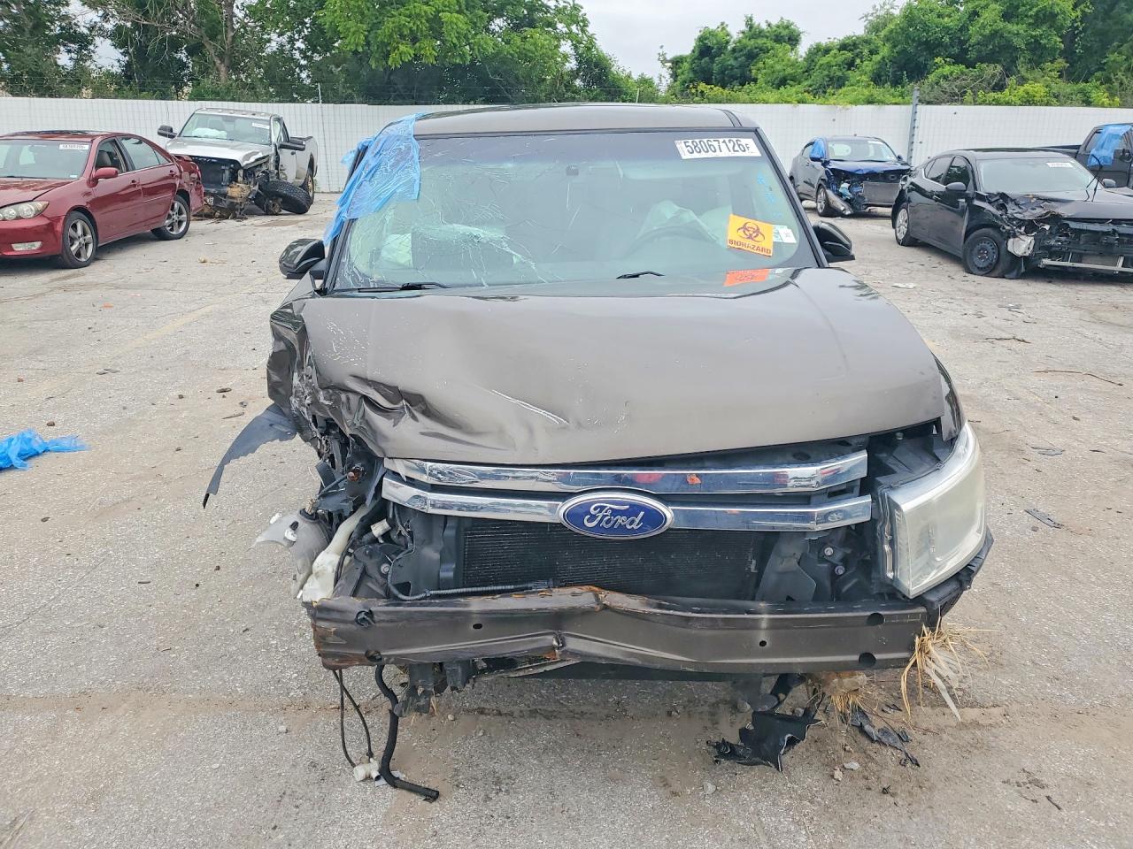 2011 Ford Flex Sel Brown vin: 2FMGK5CC2BBD04522