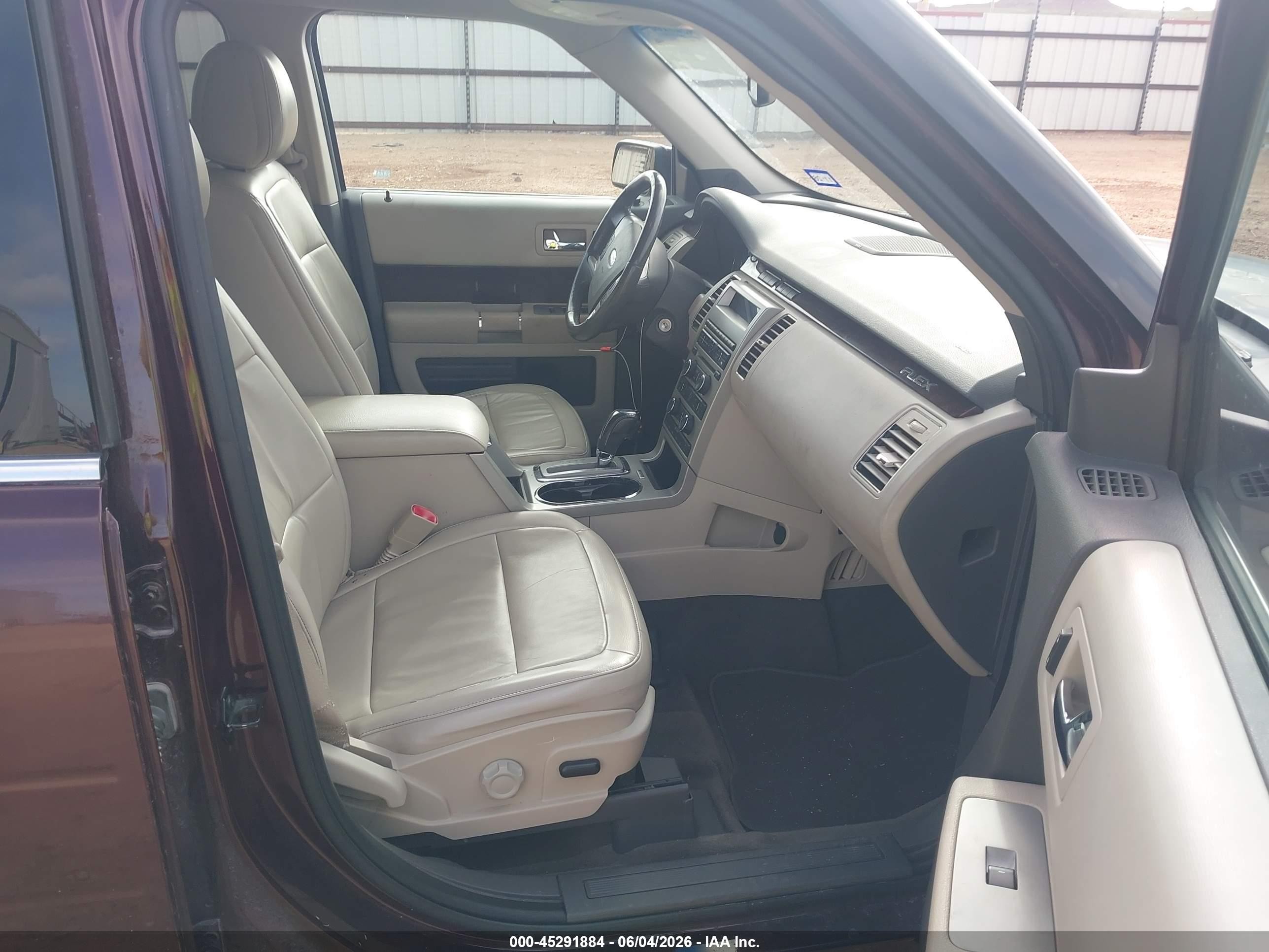 2011 Ford Flex Sel Maroon vin: 2FMGK5CC2BBD11874