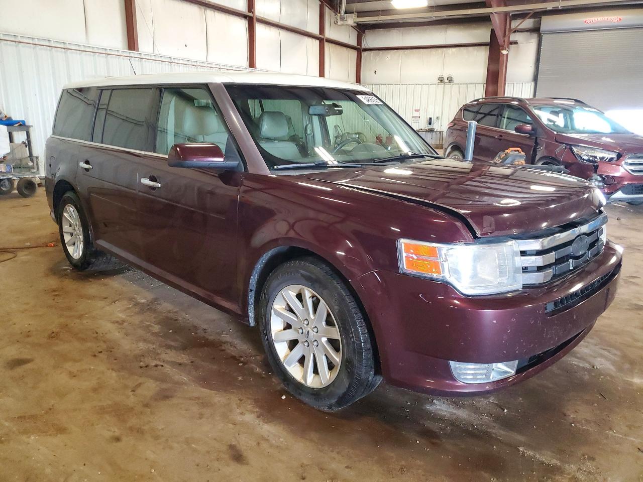 2011 Ford Flex Sel Burgundy vin: 2FMGK5CC2BBD12684