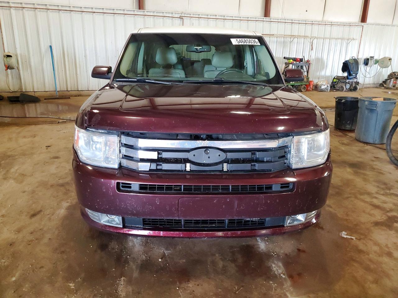 2011 Ford Flex Sel Burgundy vin: 2FMGK5CC2BBD12684