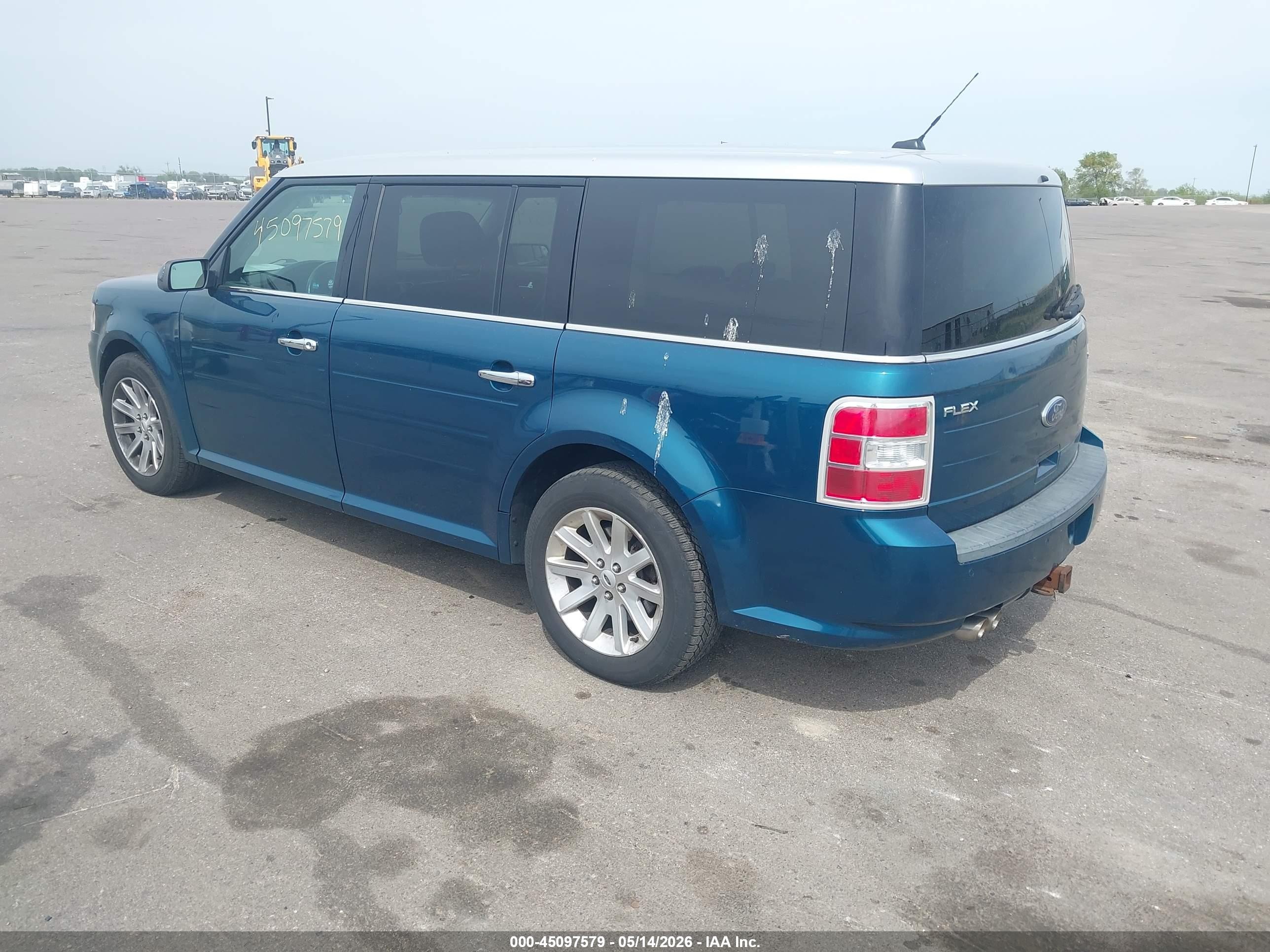 2011 Ford Flex Sel Бирюзовый vin: 2FMGK5CC2BBD19070