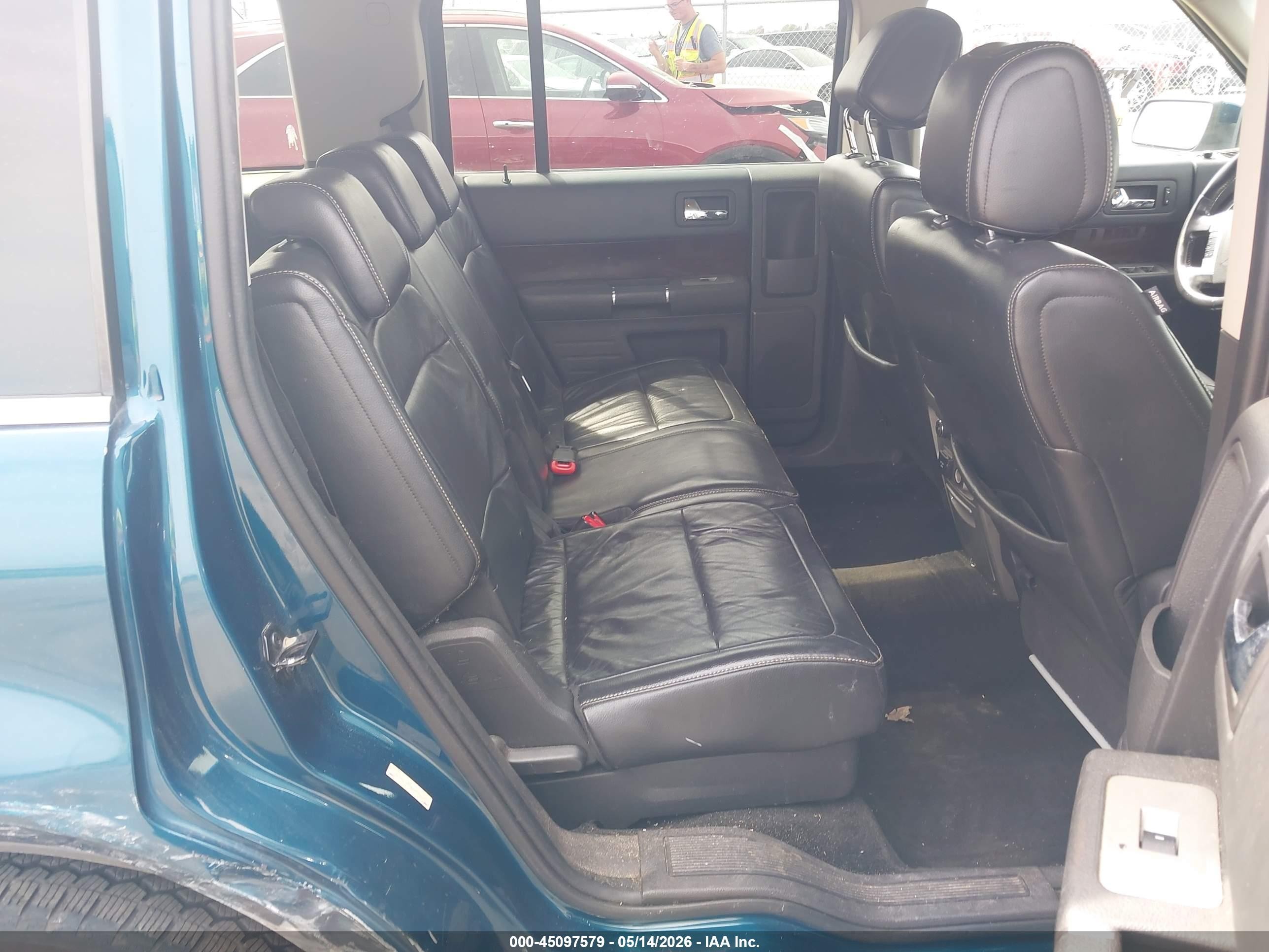 2011 Ford Flex Sel Бирюзовый vin: 2FMGK5CC2BBD19070