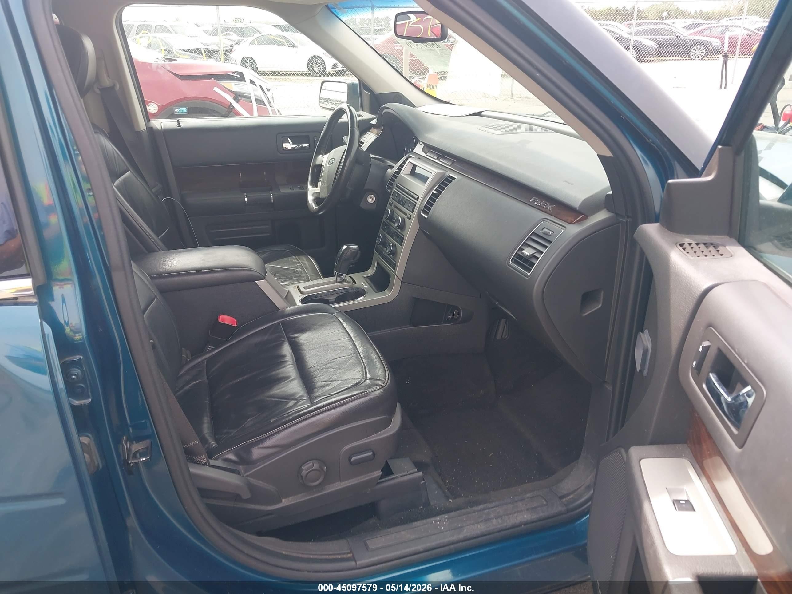 2011 Ford Flex Sel Бирюзовый vin: 2FMGK5CC2BBD19070