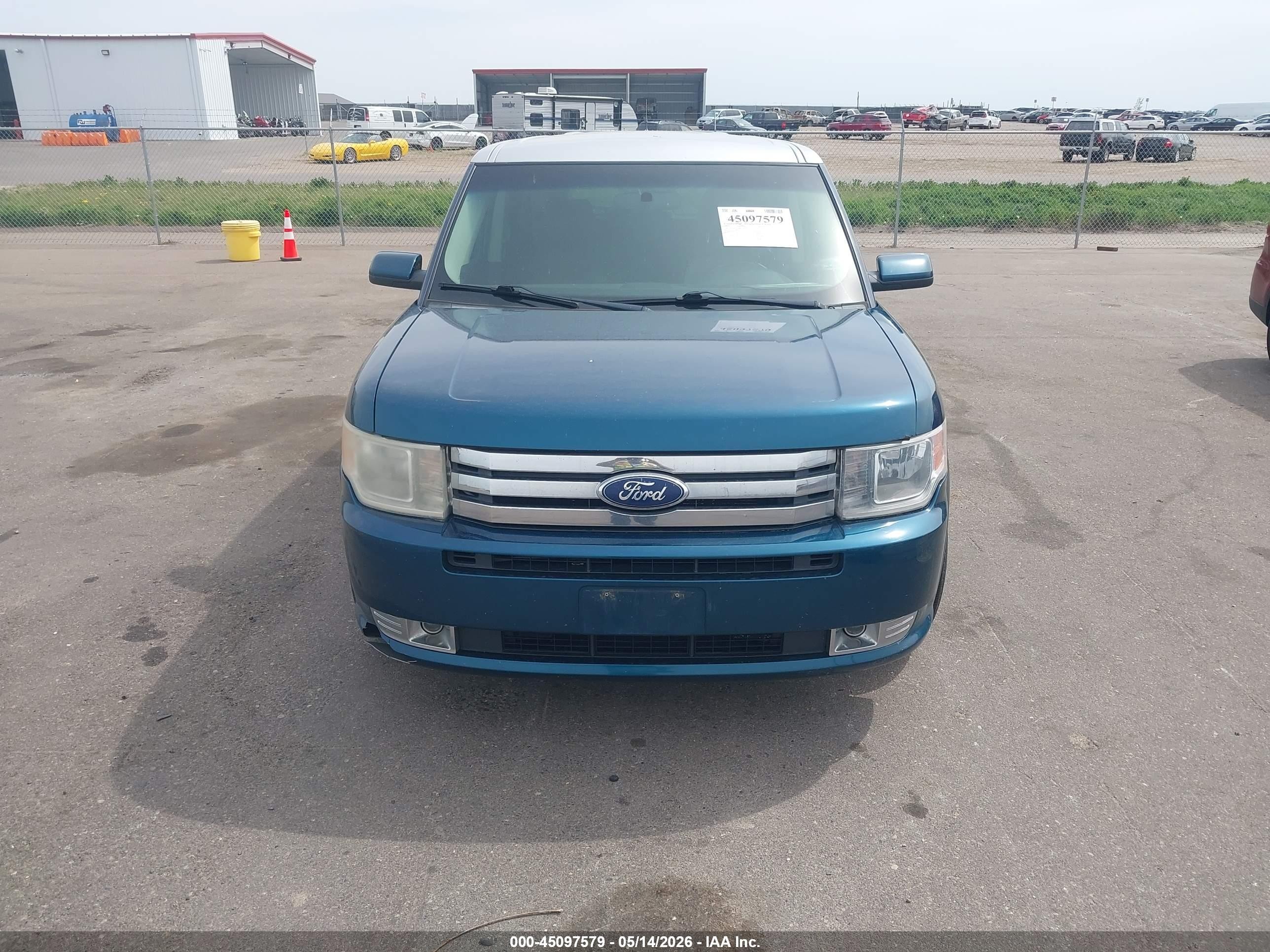2011 Ford Flex Sel Бирюзовый vin: 2FMGK5CC2BBD19070