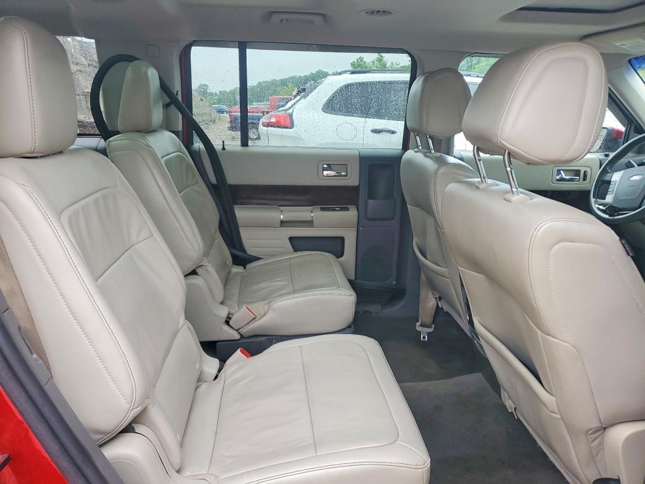 2012 Ford Flex Sel Red vin: 2FMGK5CC2CBD07292