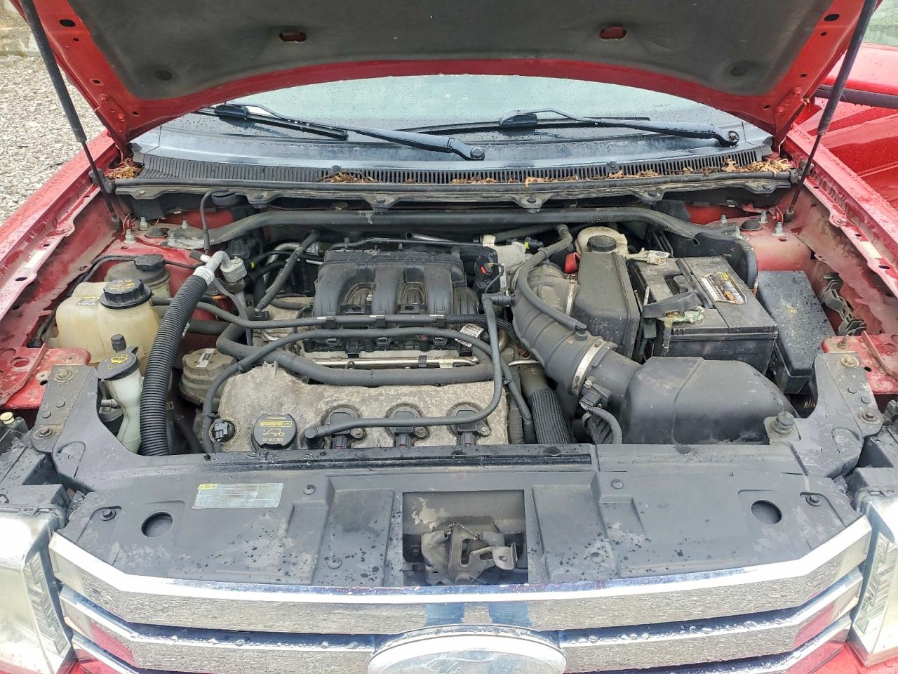 2012 Ford Flex Sel Red vin: 2FMGK5CC2CBD07292