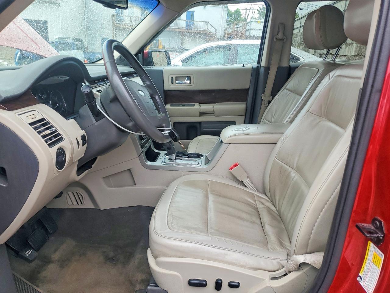 2012 Ford Flex Sel Red vin: 2FMGK5CC2CBD07292