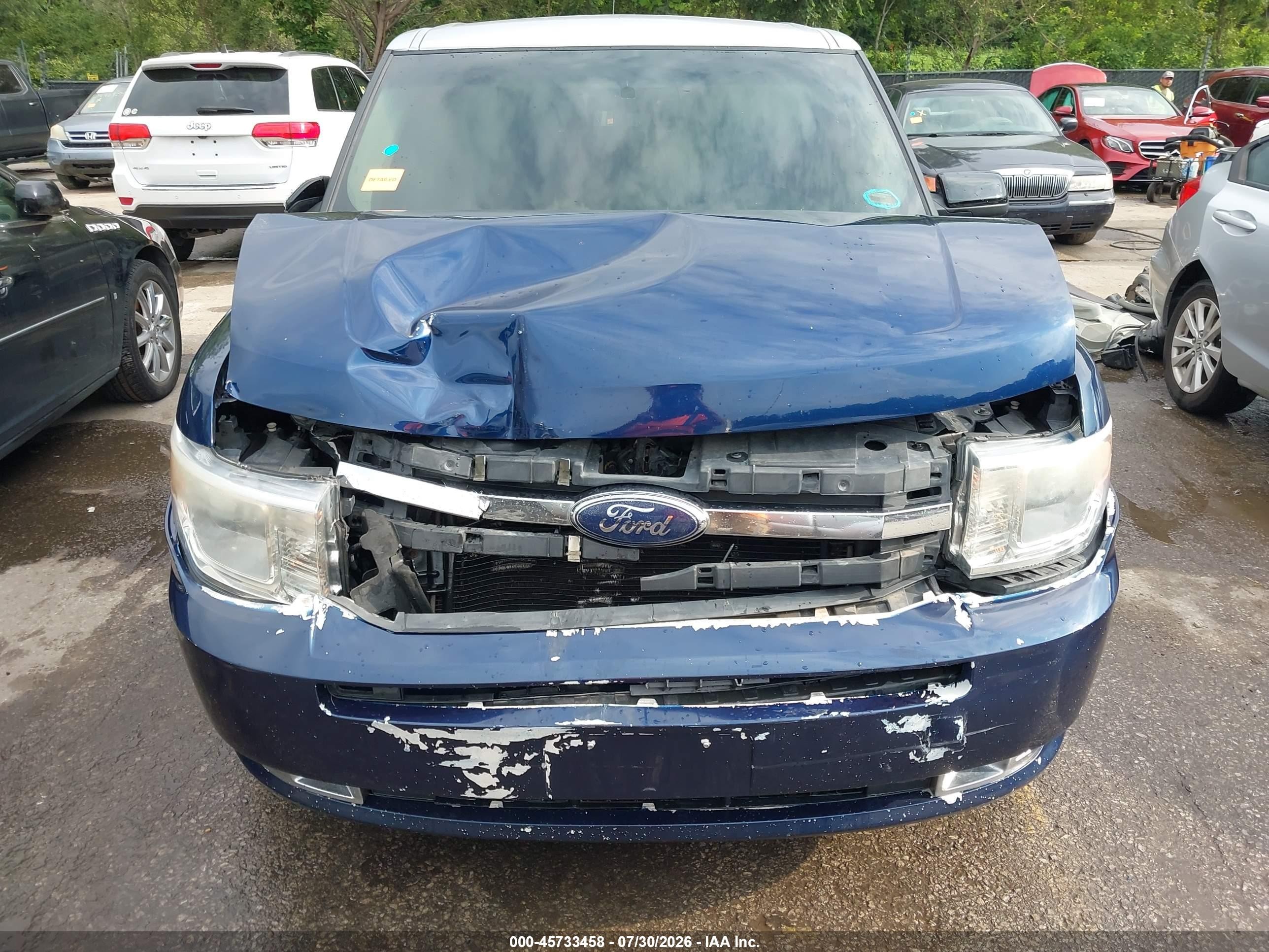 2012 Ford Flex Sel Blue vin: 2FMGK5CC2CBD08748