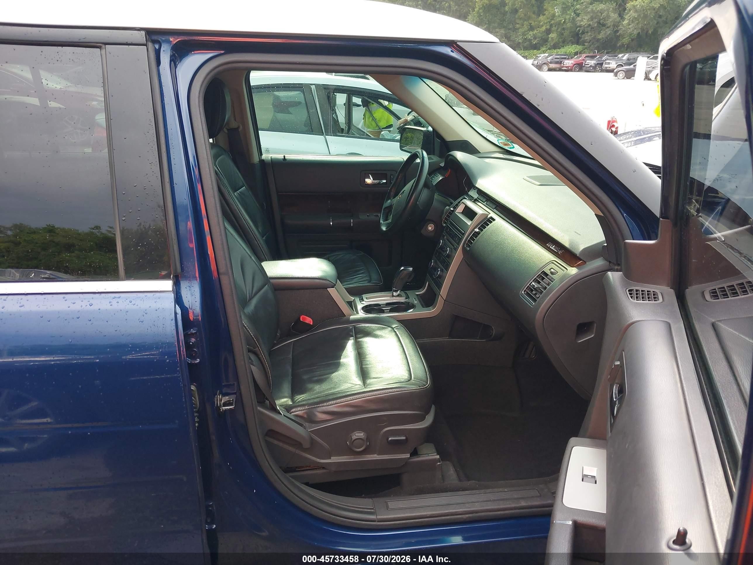 2012 Ford Flex Sel Blue vin: 2FMGK5CC2CBD08748