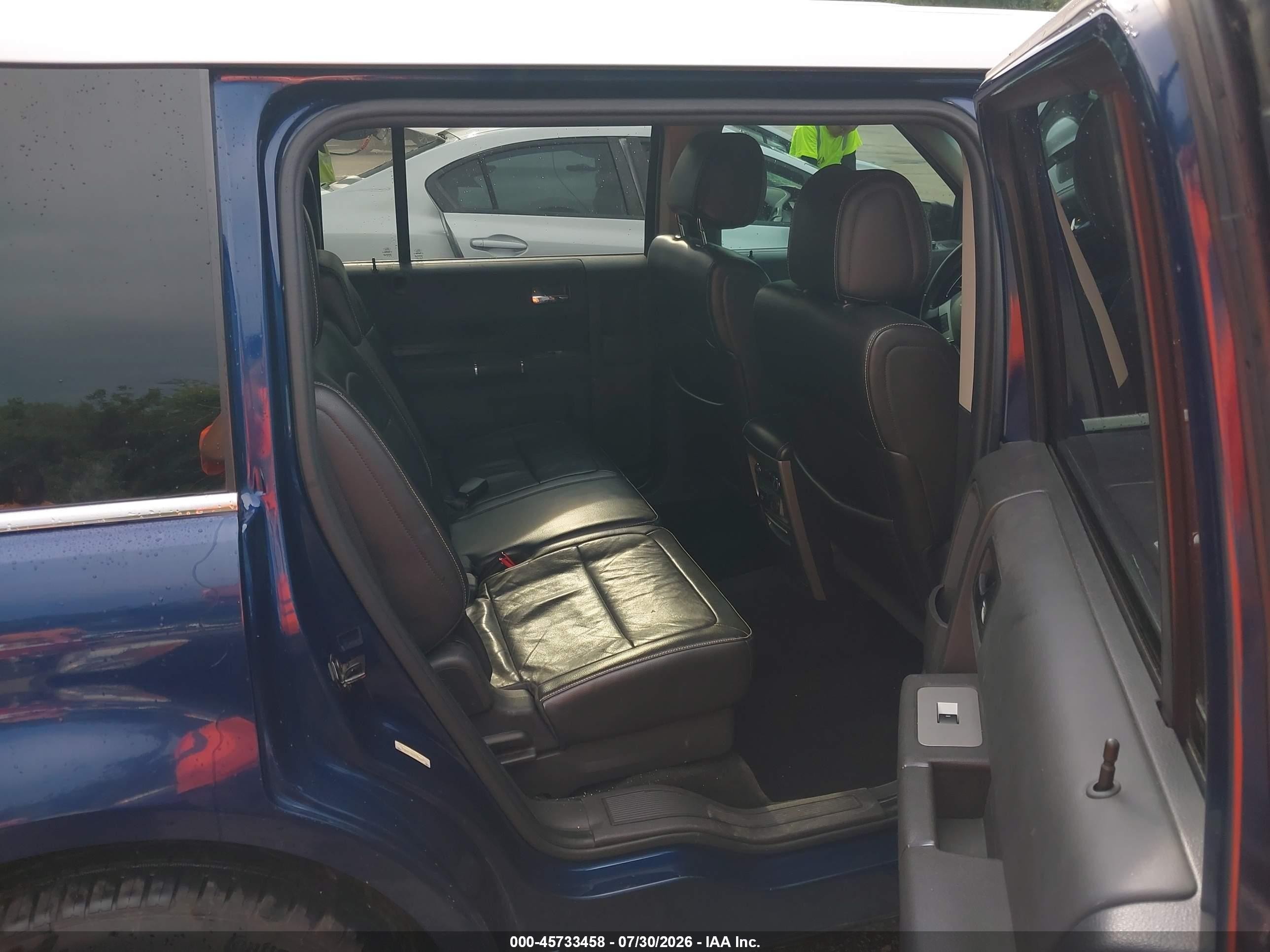 2012 Ford Flex Sel Blue vin: 2FMGK5CC2CBD08748